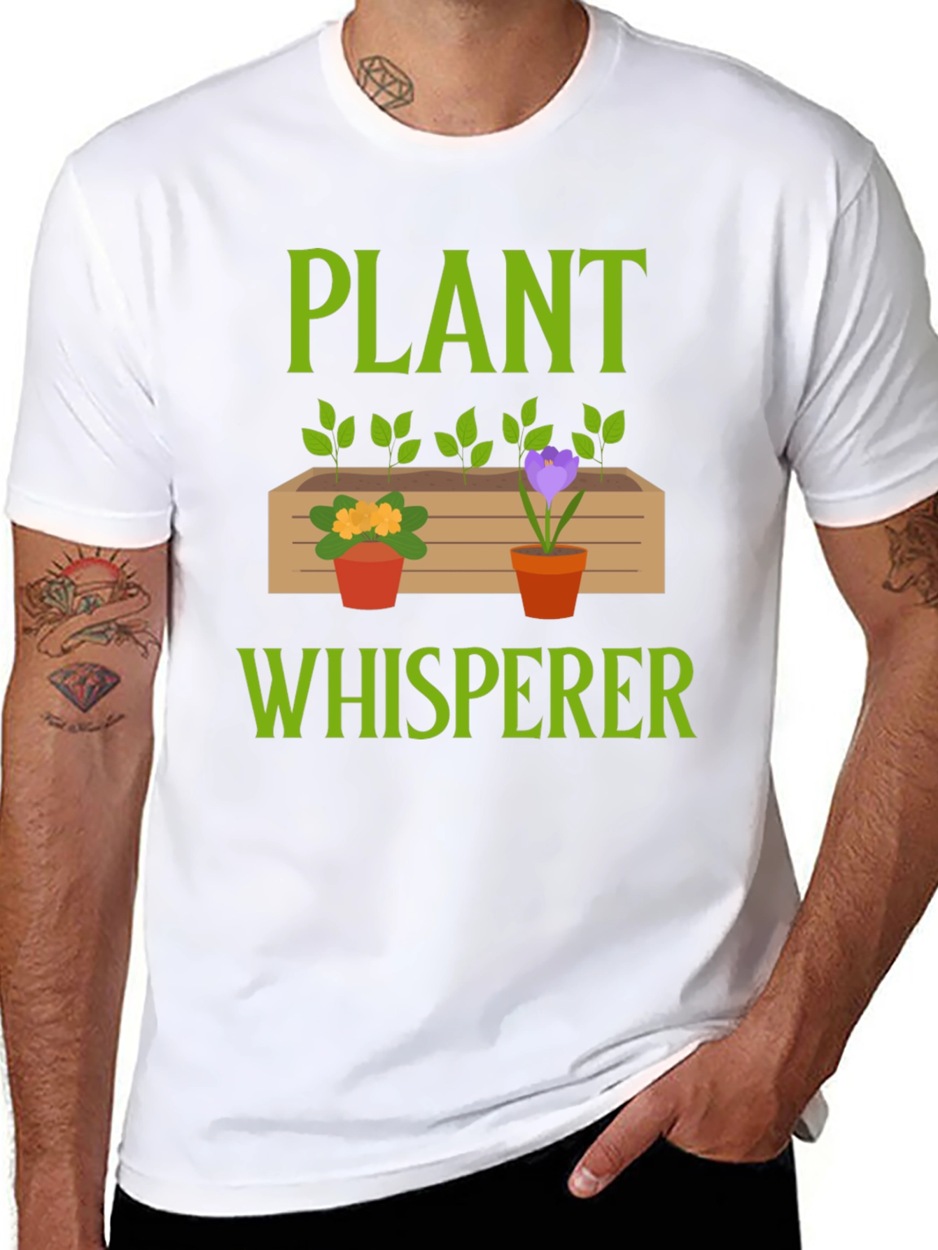 Plant Whisperer T-Shirt - Gardener Gift