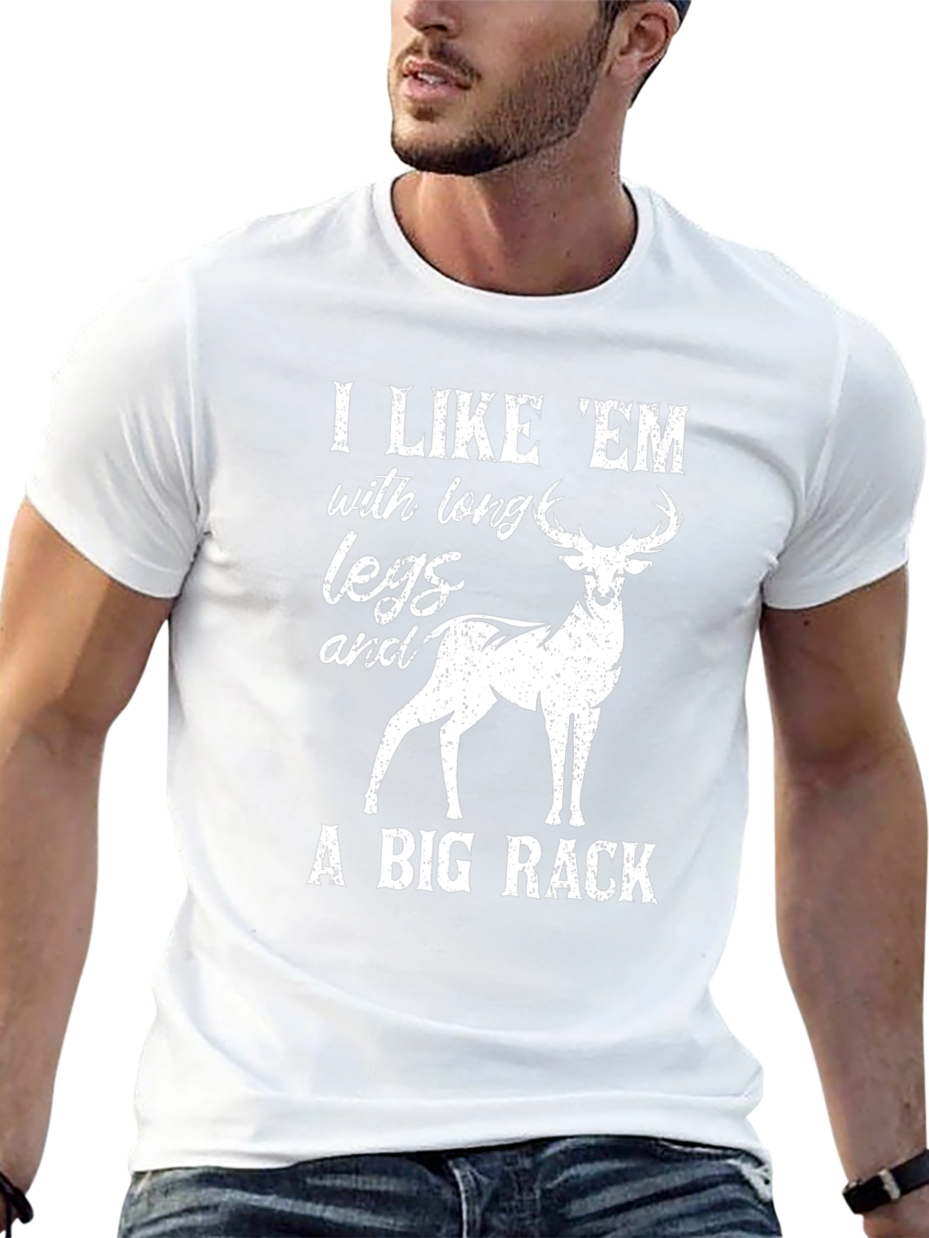 Funny Deer Hunting T-Shirt for Men