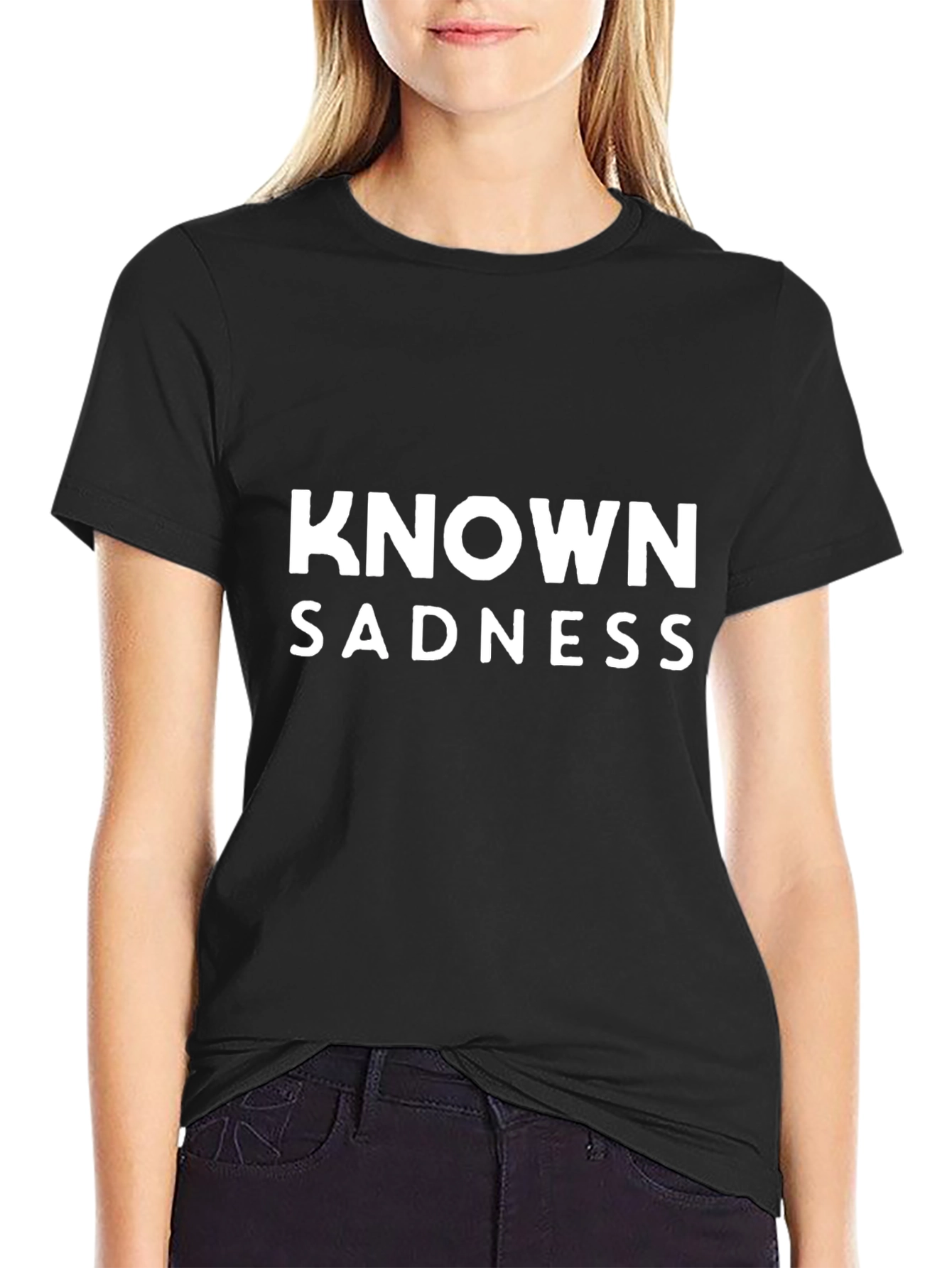 Known Sadness T-Shirt - Black Graphic Tee