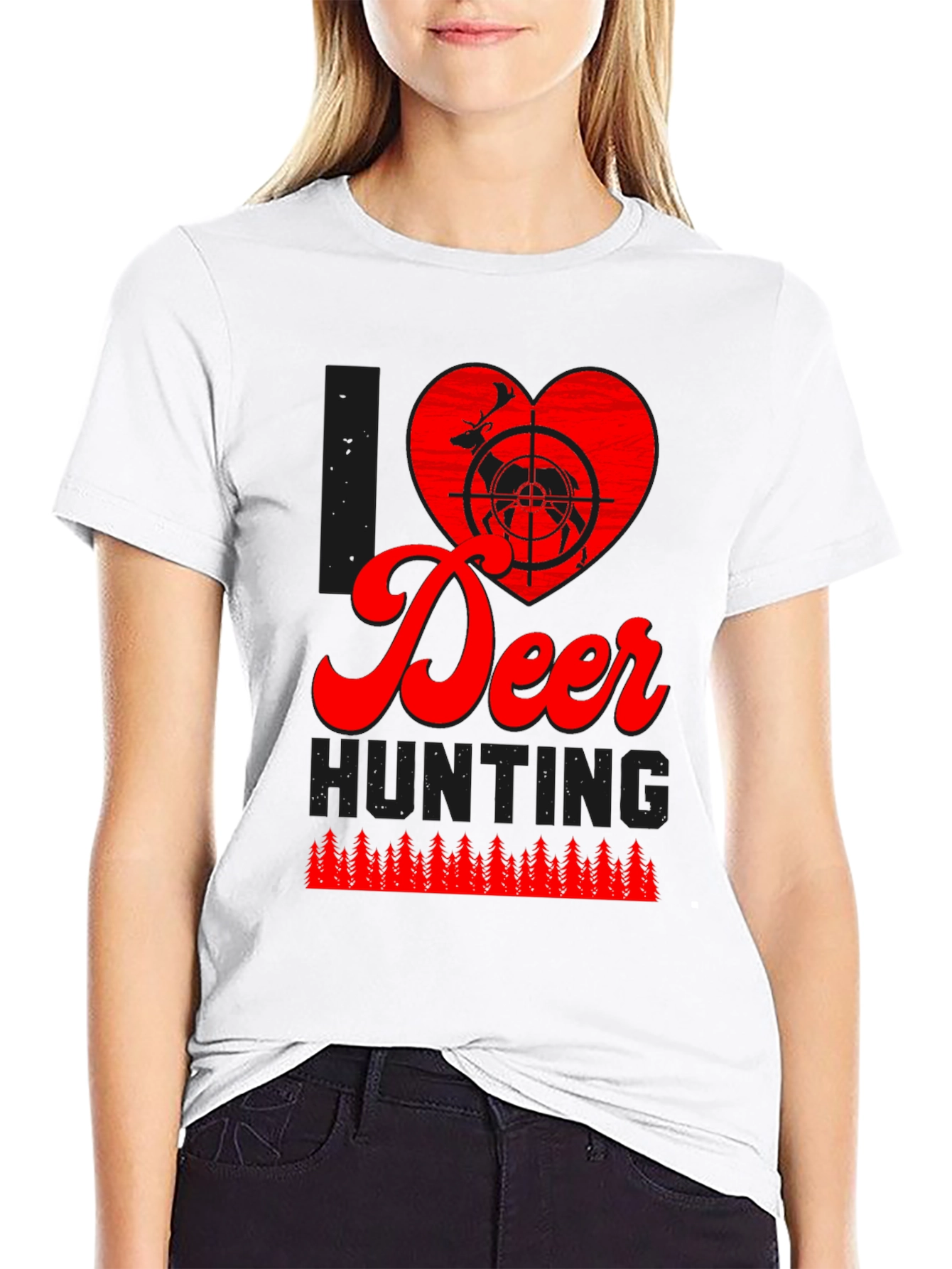 I Love Deer Hunting T-Shirt