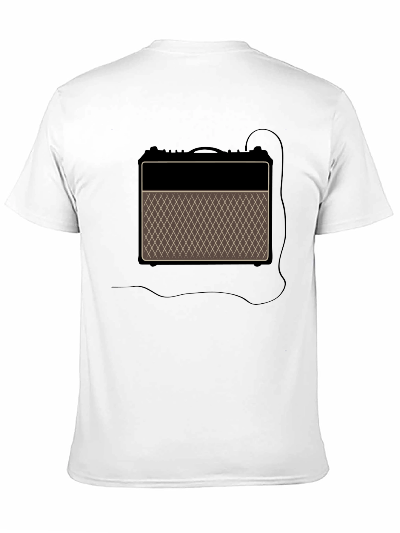 Retro Amp Graphic T-Shirt - Classic Sound Style