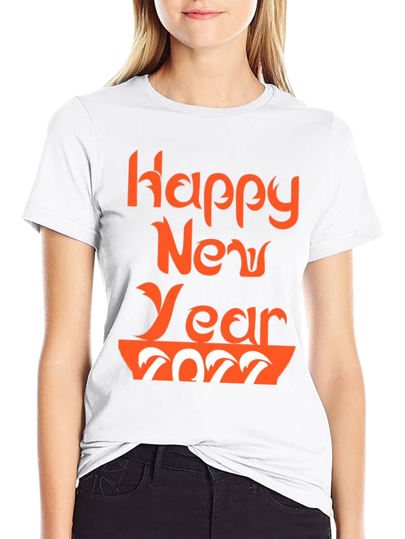 Festive Happy New Year 2022 Graphic Tee