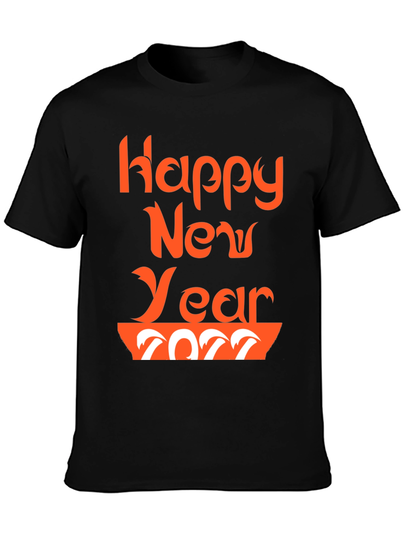 Festive Happy New Year 2022 Graphic Tee