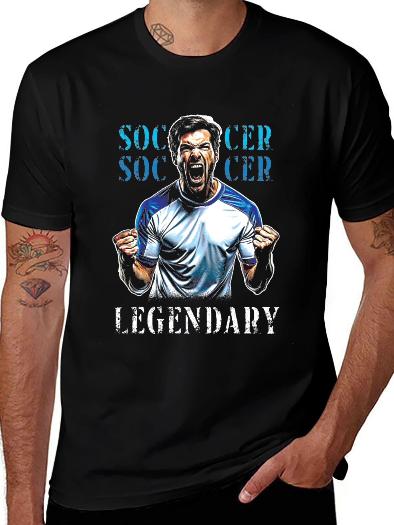 Soccer Legendary Graphic Tee