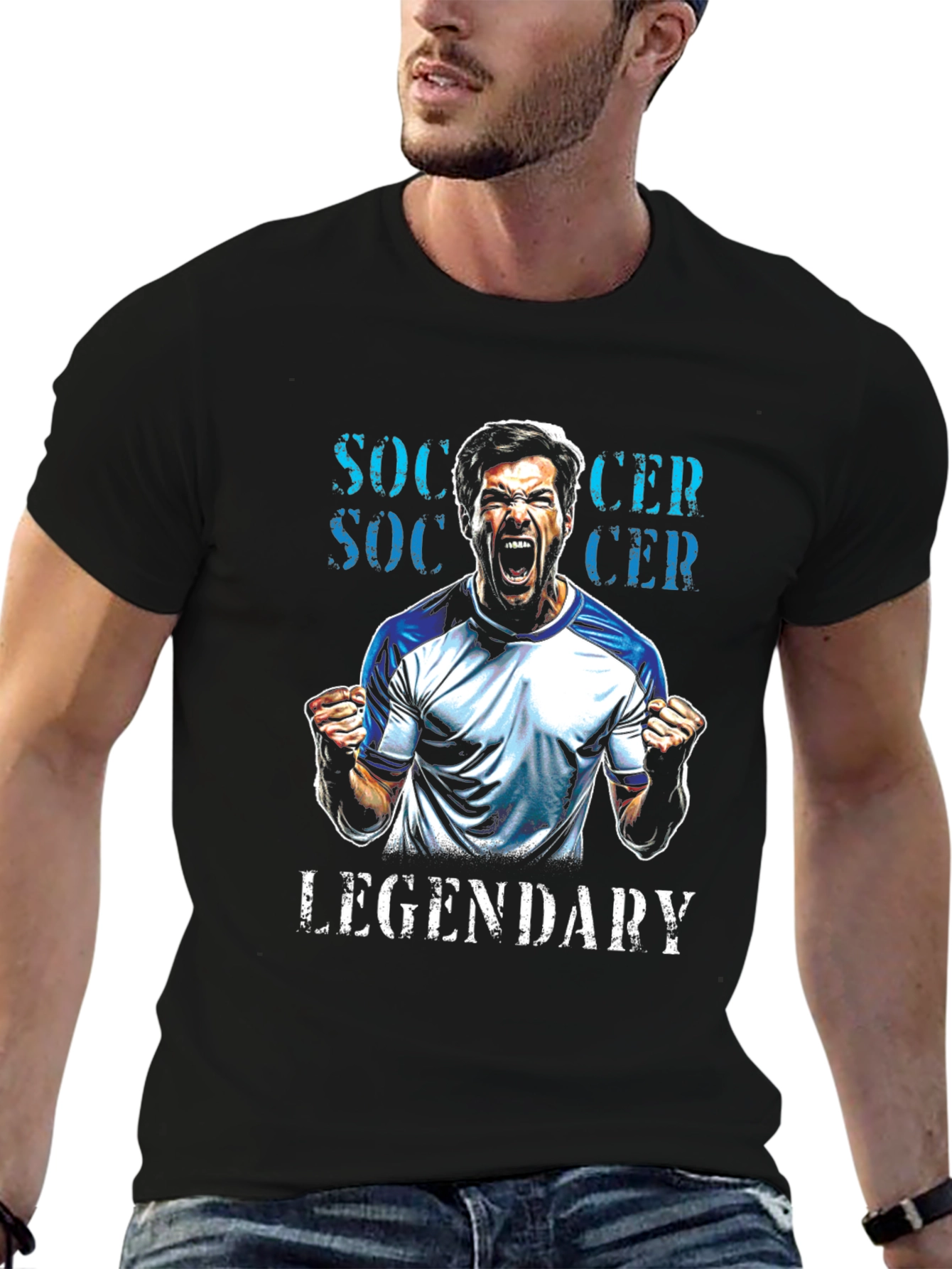 Soccer Legendary Graphic Tee