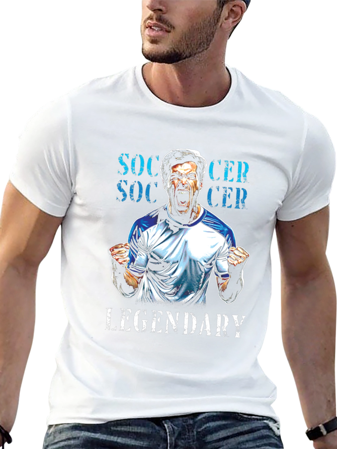 Soccer Legendary Graphic Tee