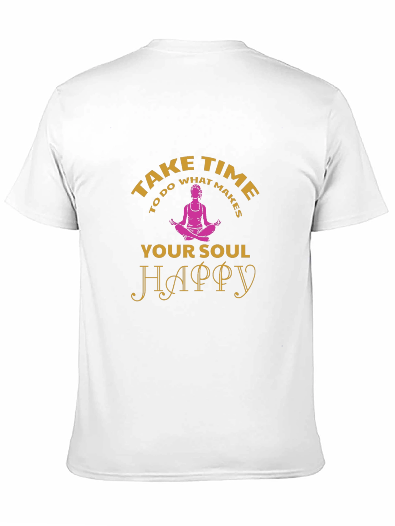 Motivational Take Time Graphic Tee