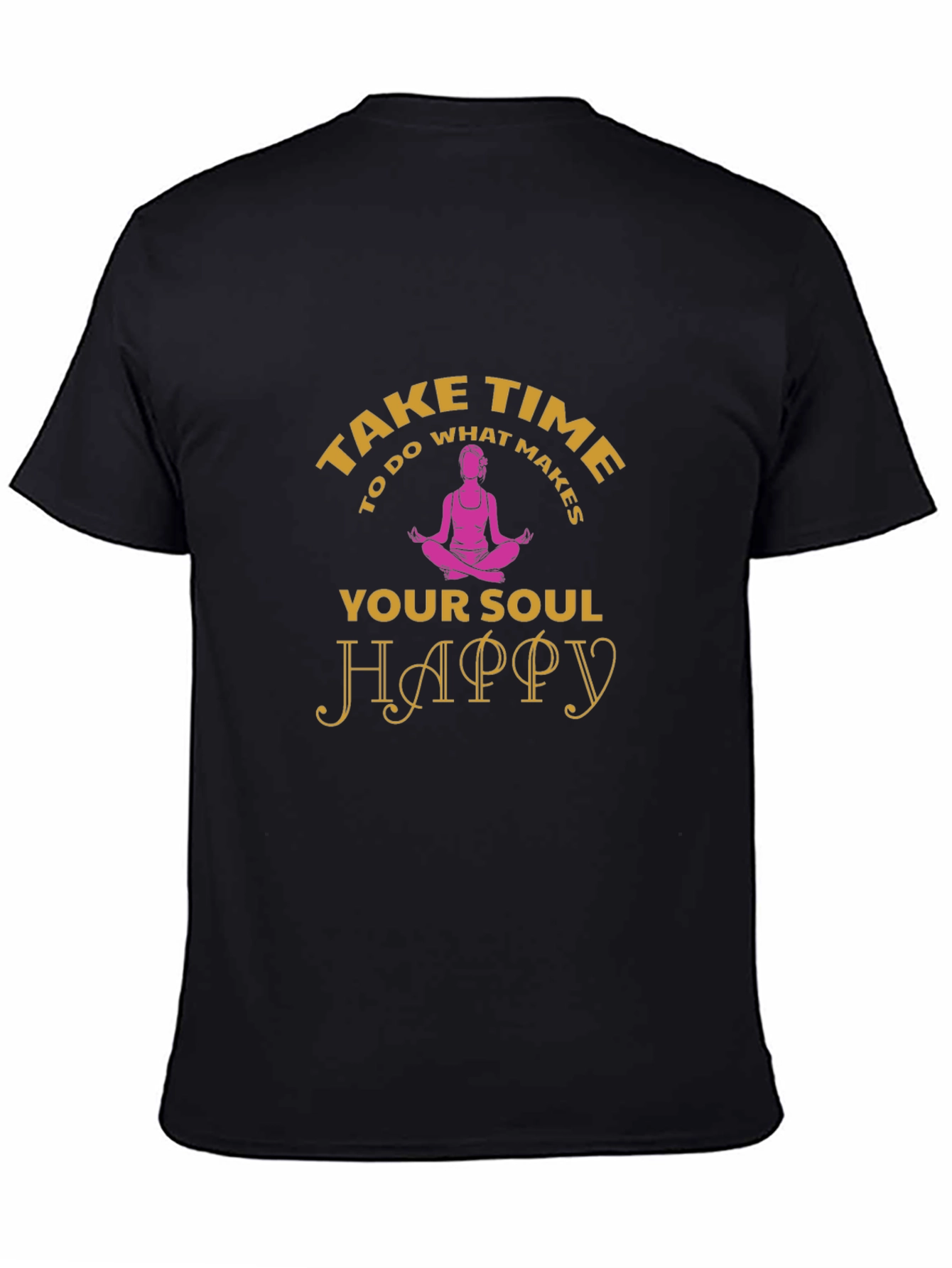 Motivational Take Time Graphic Tee