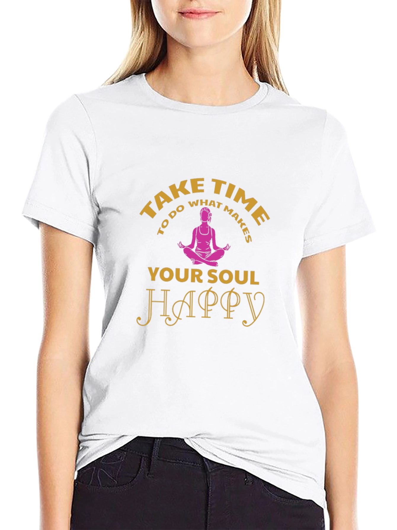 Motivational Take Time Graphic Tee