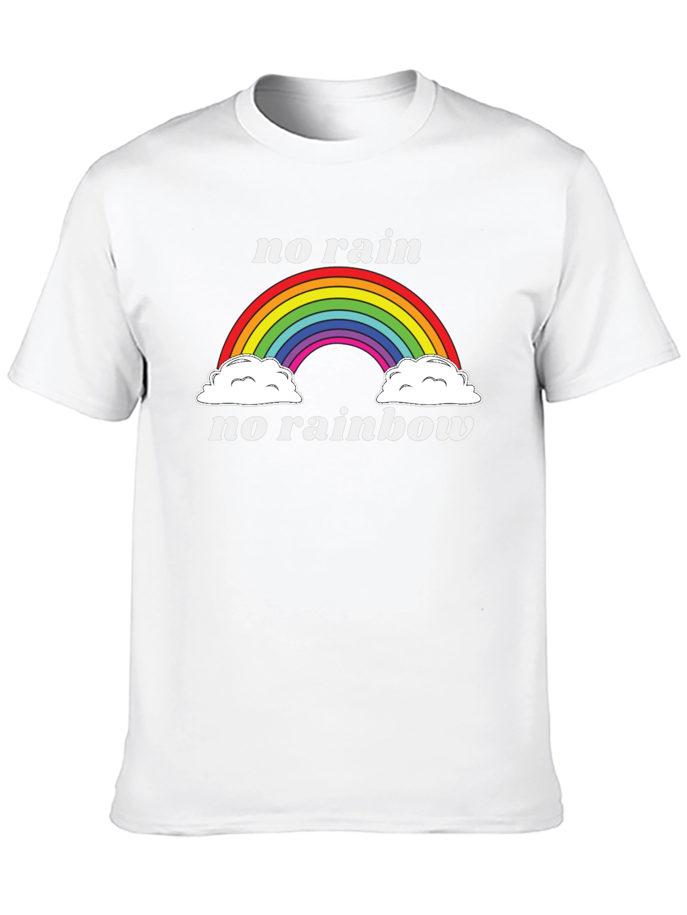 No Rain No Rainbow Graphic Tee - Unisex