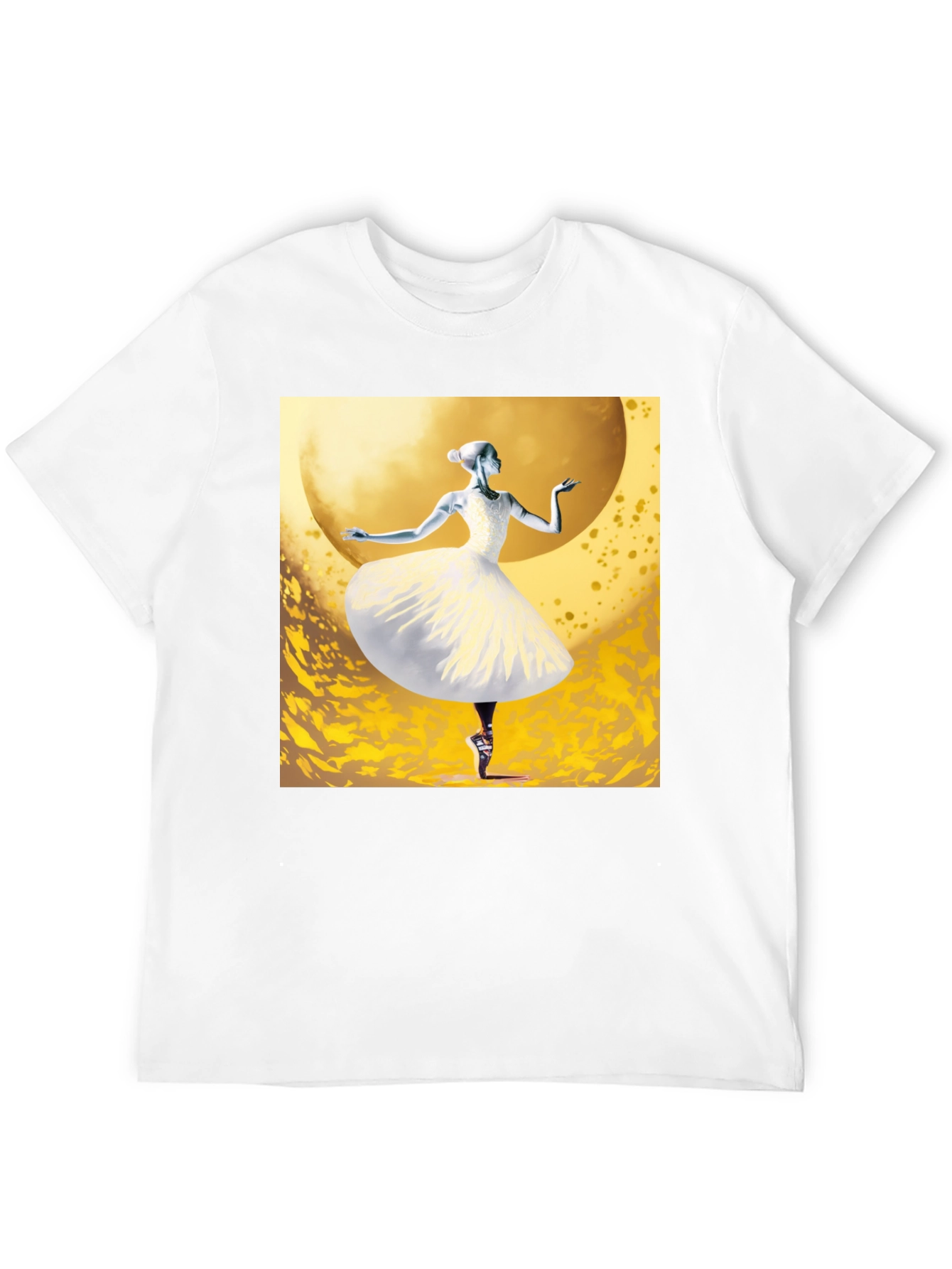 Ballerina Graphic Tee - Unique Dance Design
