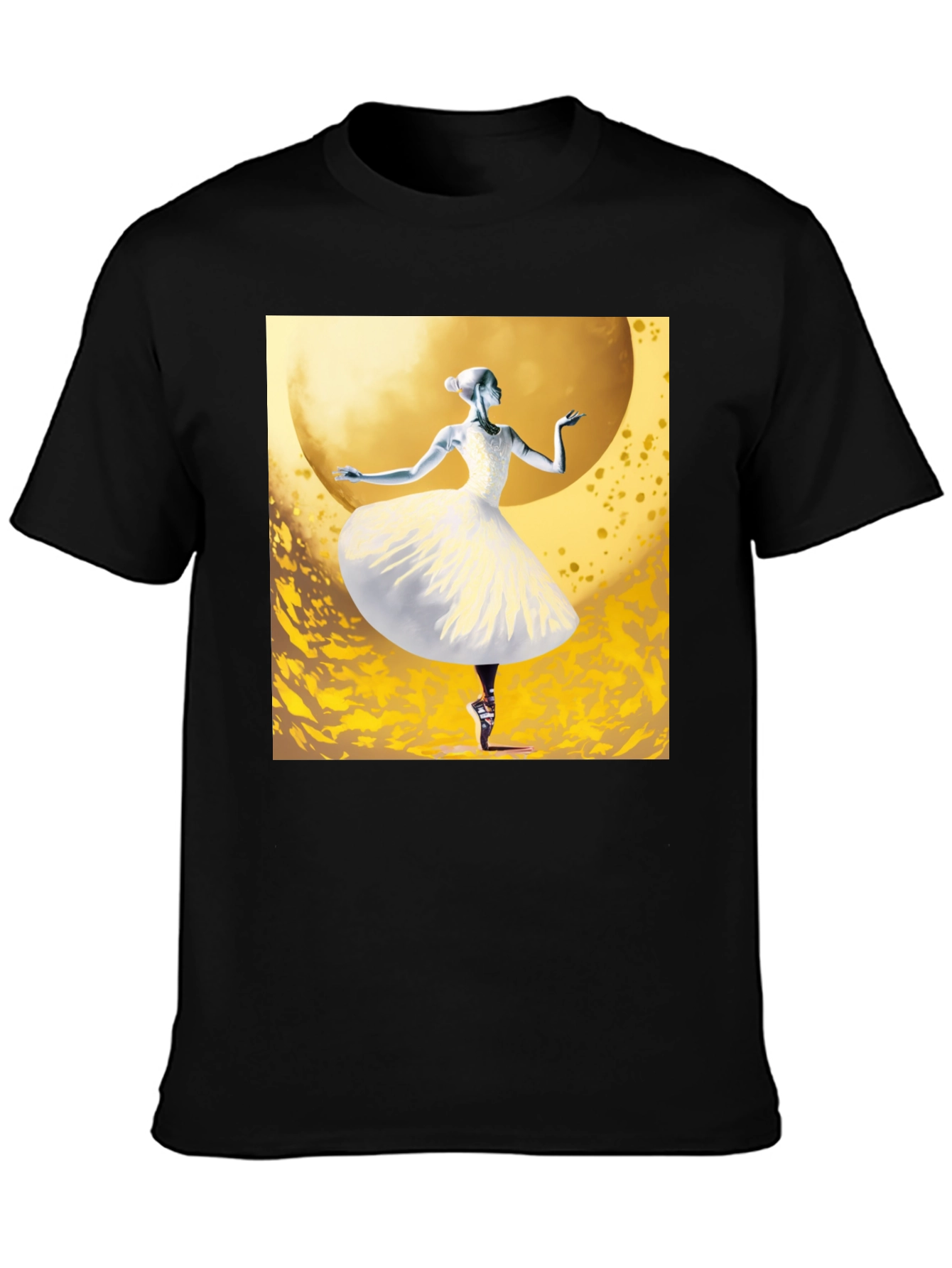 Ballerina Graphic Tee - Unique Dance Design