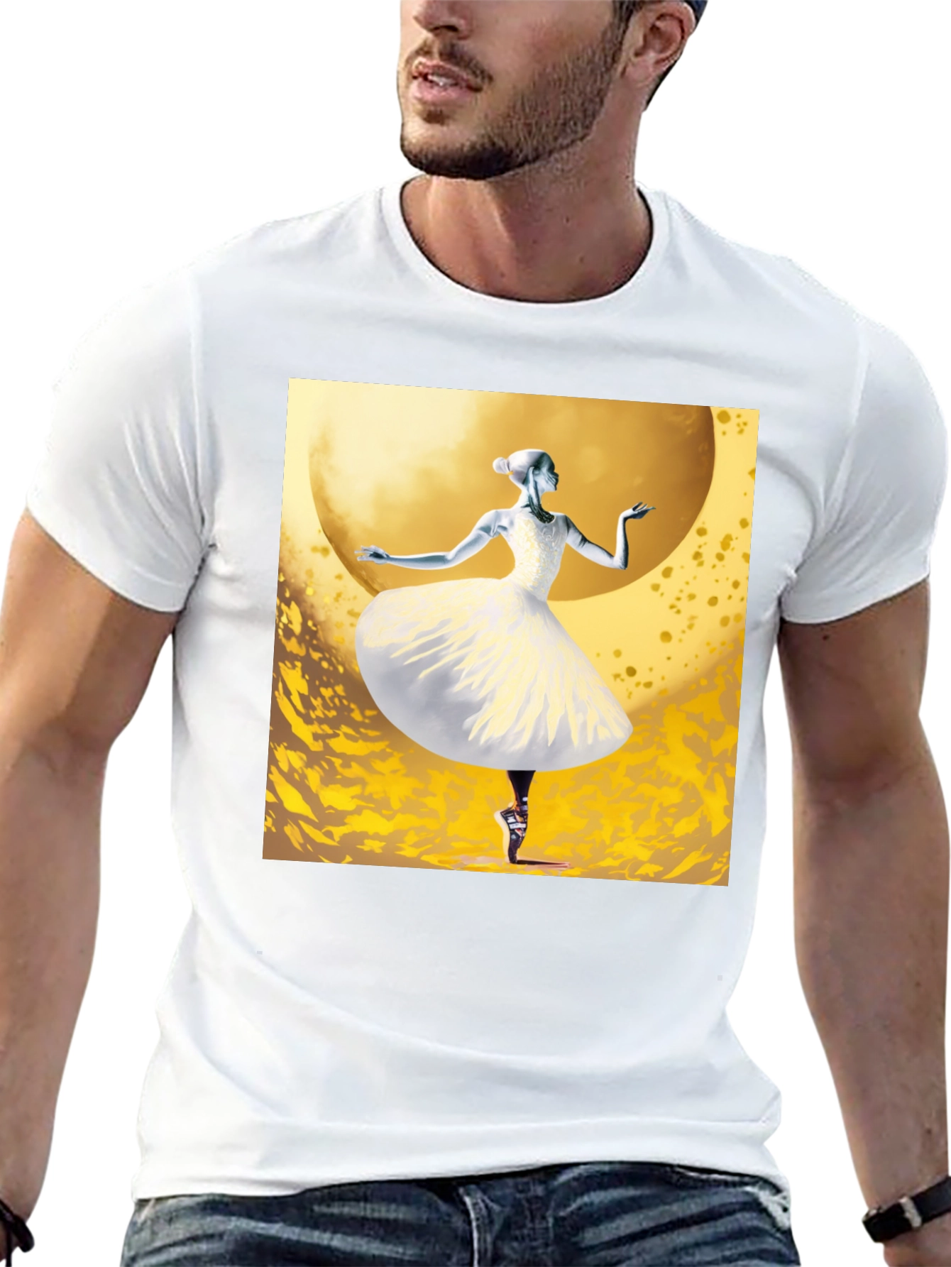 Ballerina Graphic Tee - Unique Dance Design