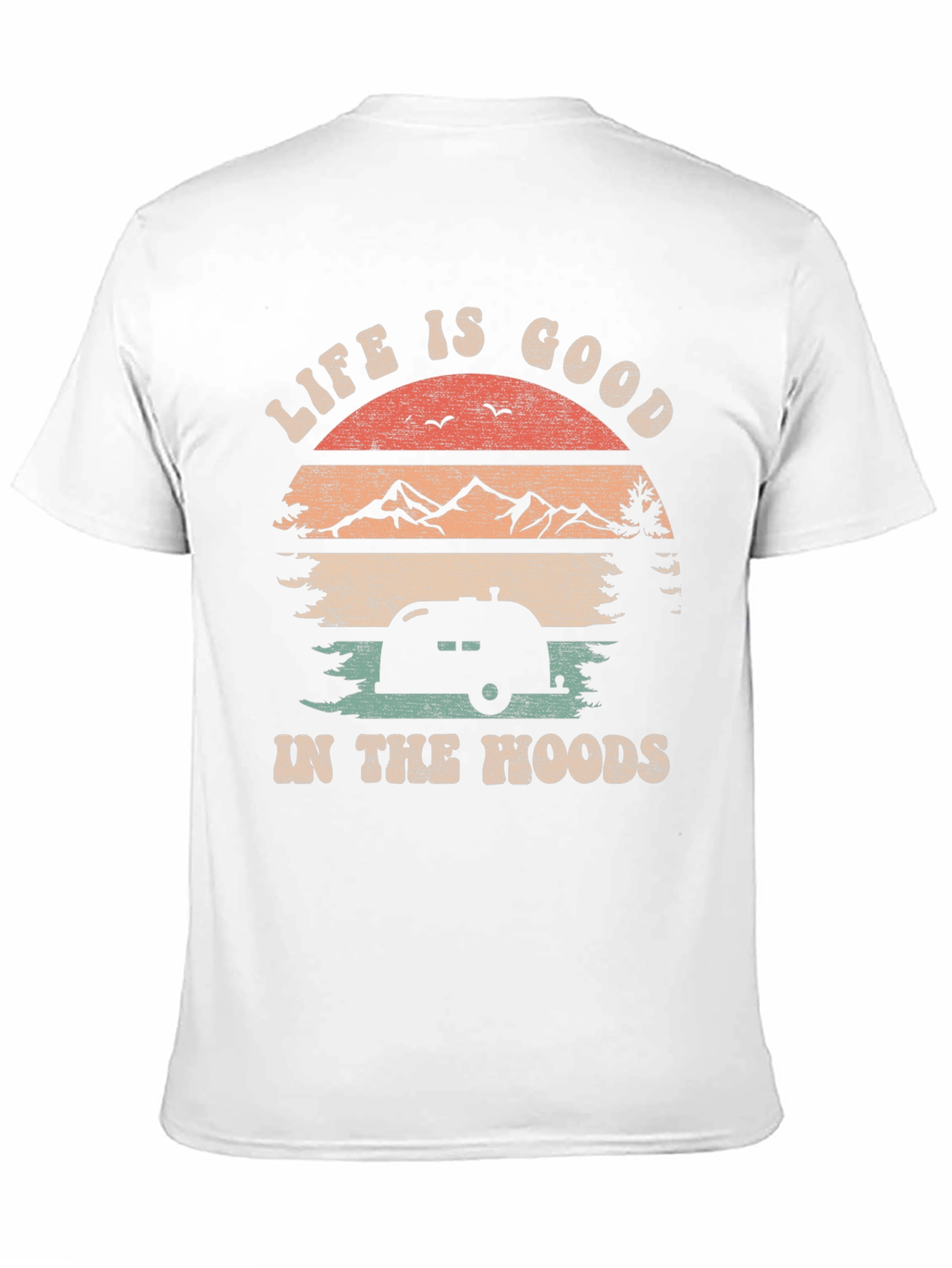 Life is Good Camping T-Shirt