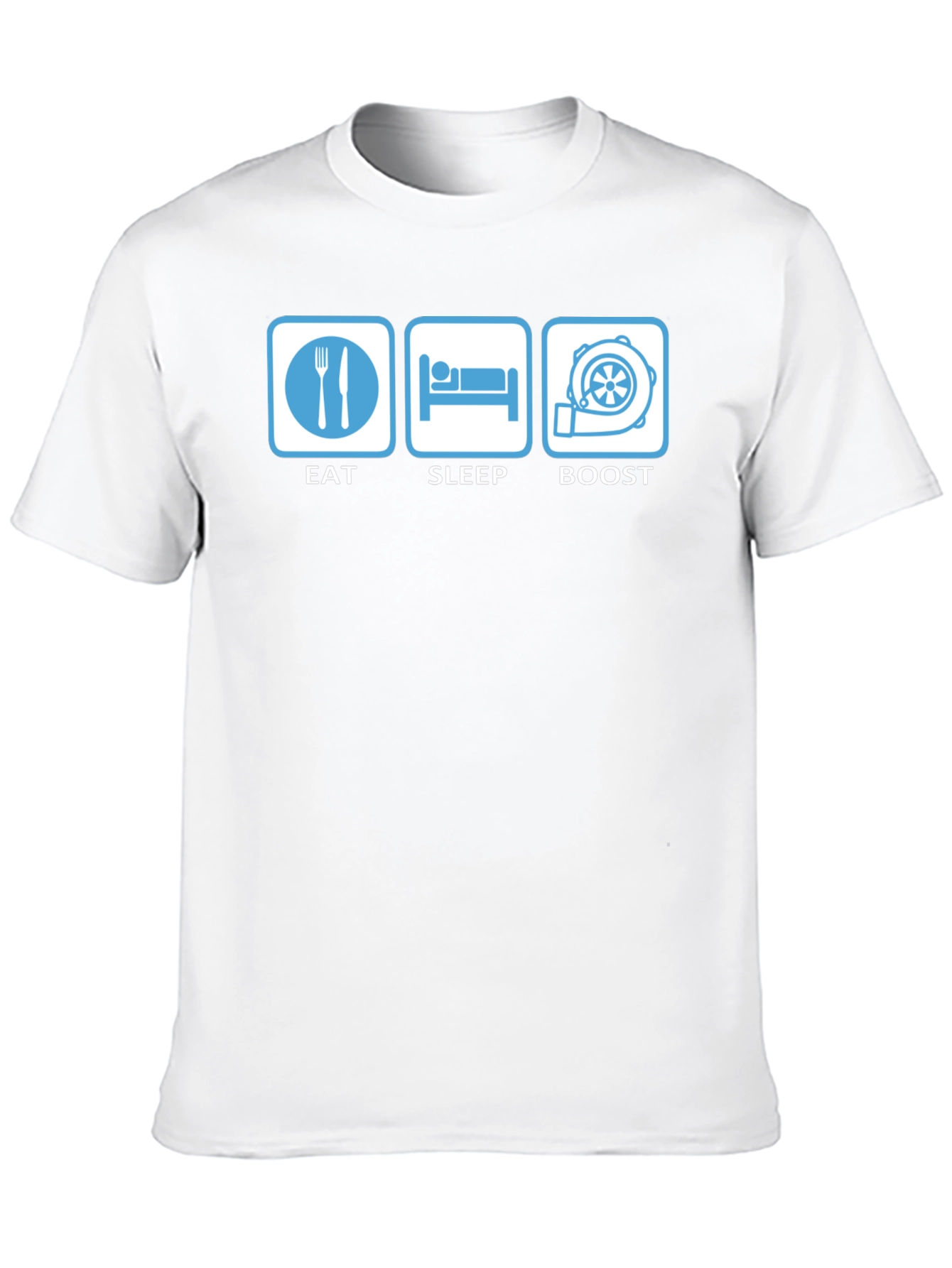 Eat Sleep Boost T-Shirt - Car Enthusiast Apparel