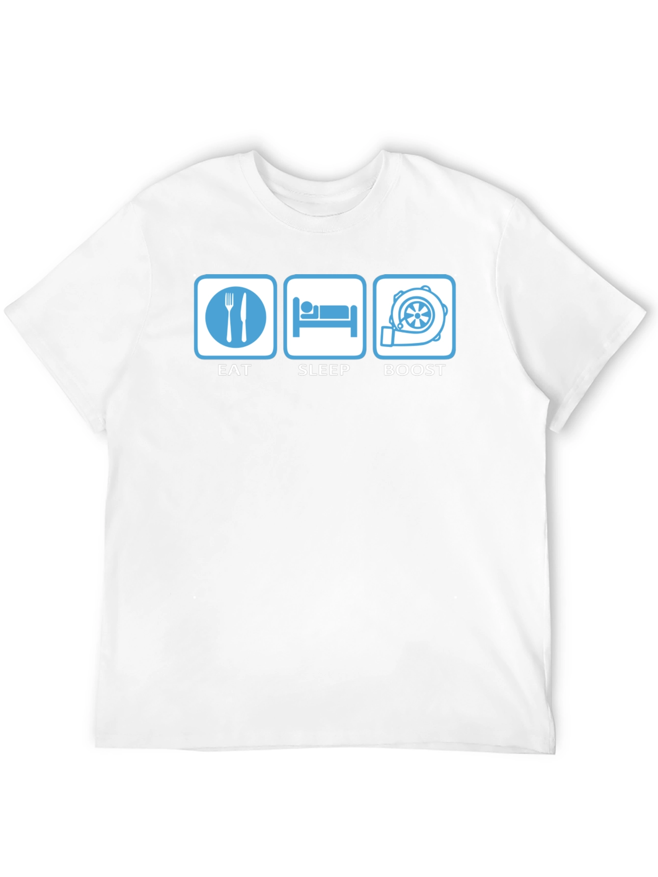 Eat Sleep Boost T-Shirt - Car Enthusiast Apparel
