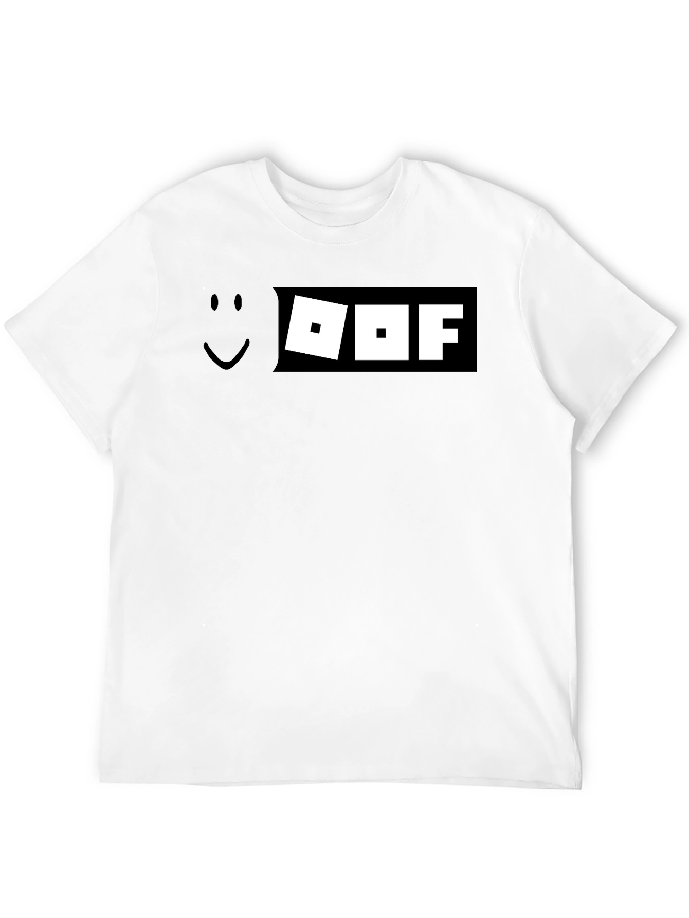 Roblox Oof T-Shirt - Black Graphic Tee Gamer Style