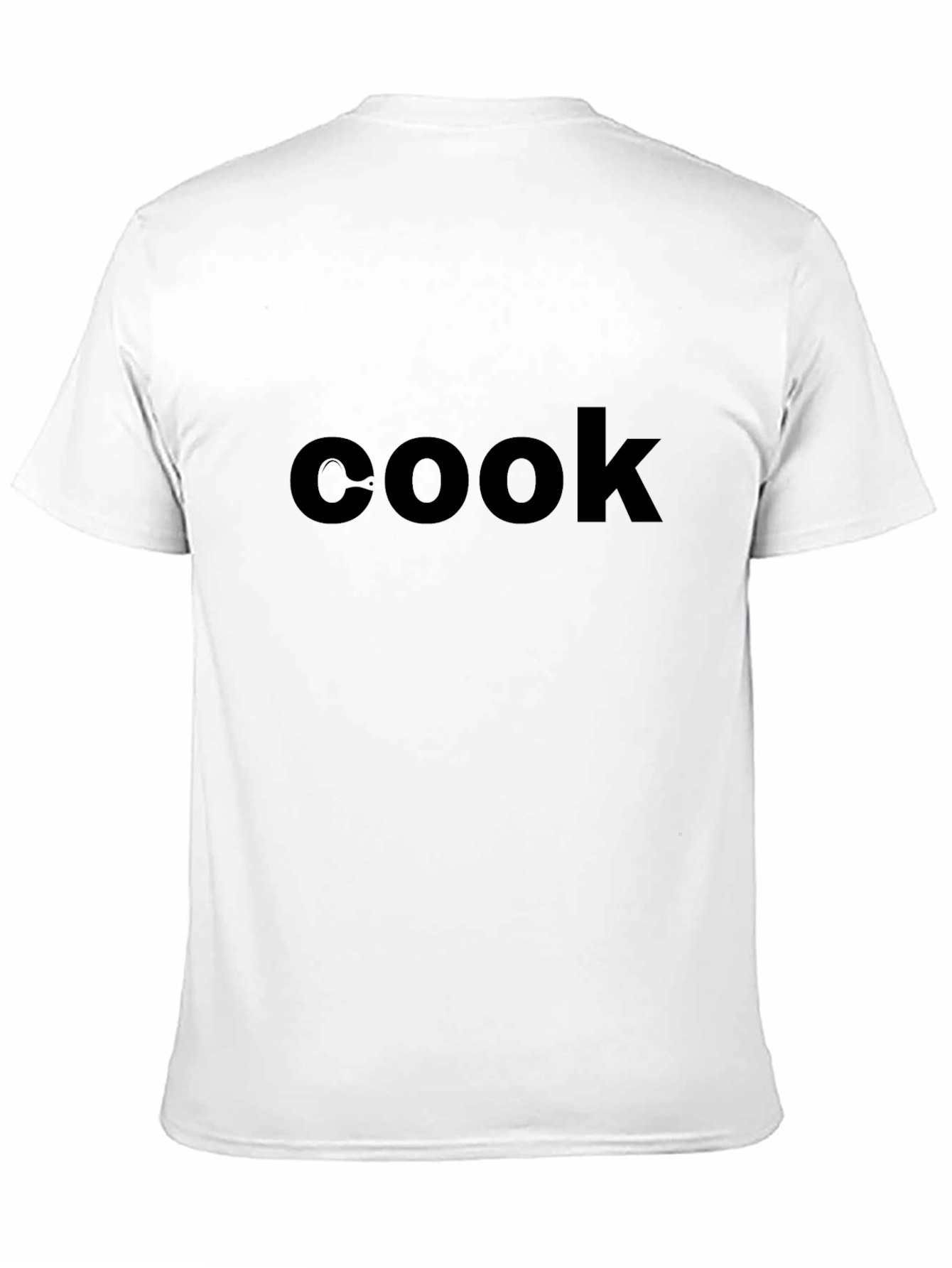 Cook Graphic Tee - Black Casual T-Shirt