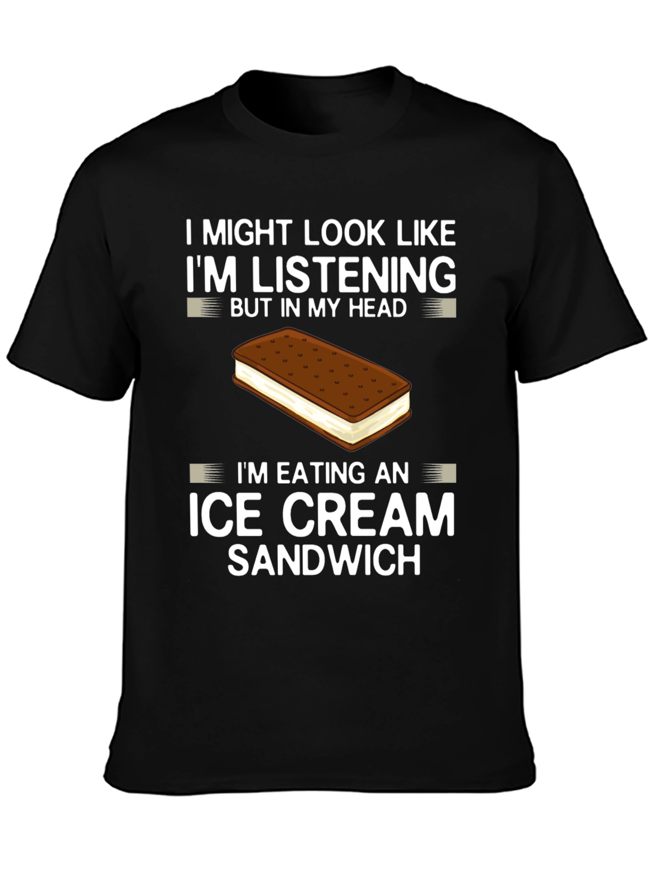 Im Eating an Ice Cream Sandwich Graphic Tee