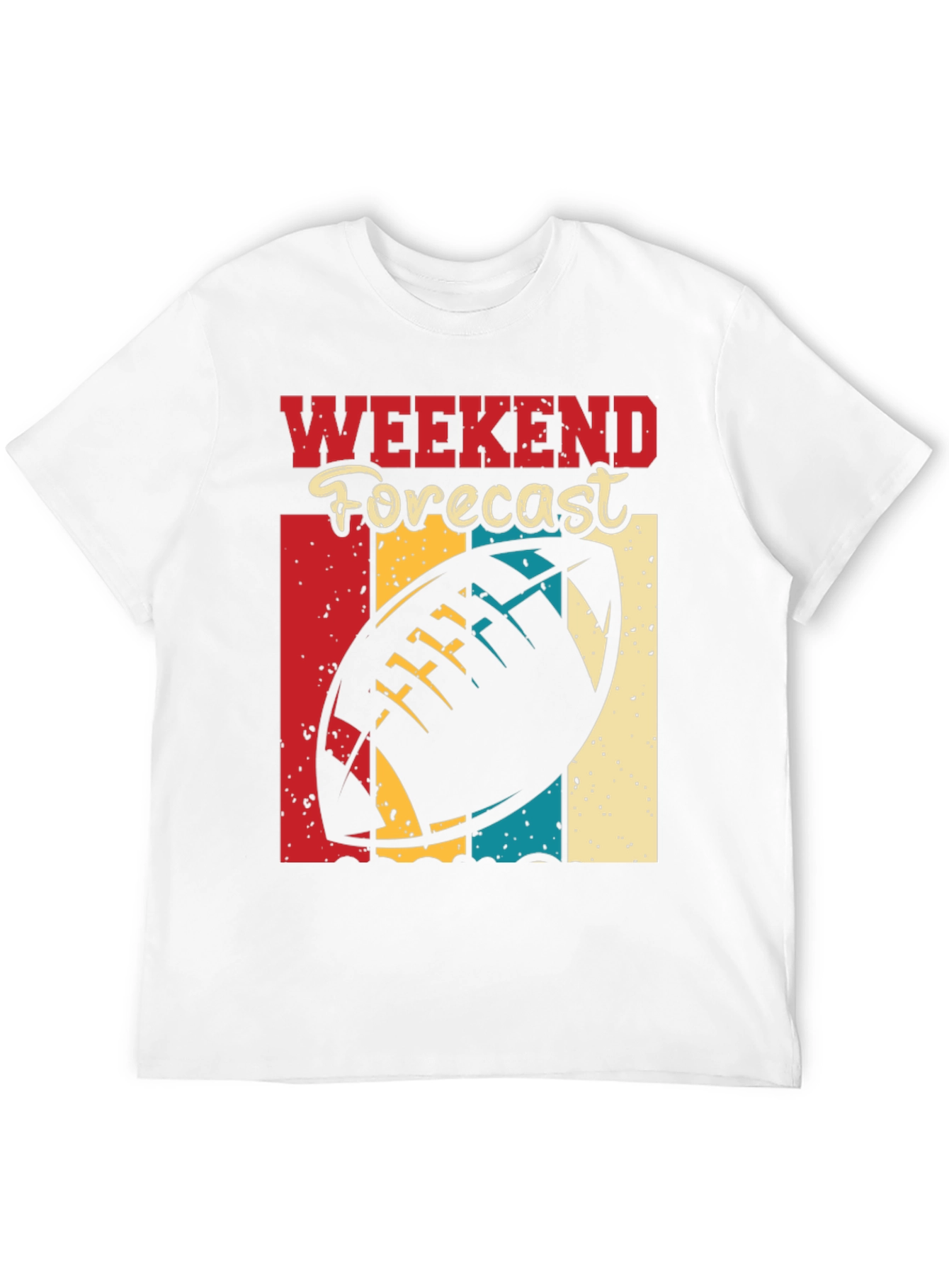 Weekend Forecast Football T-Shirt