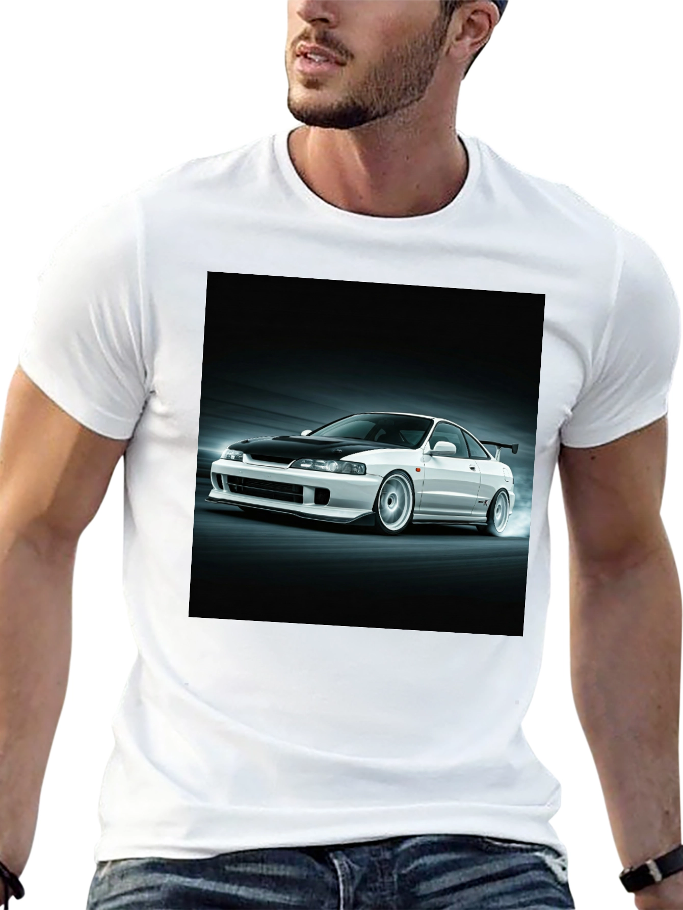 Car Graphic Tee - Black