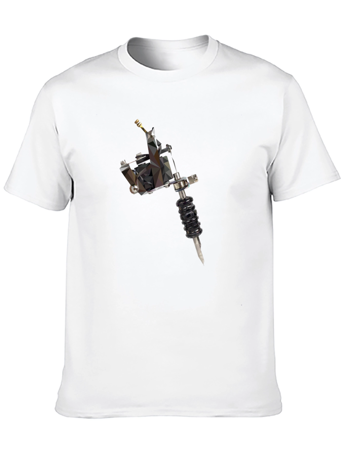 Tattoo Machine Graphic Tee - Black