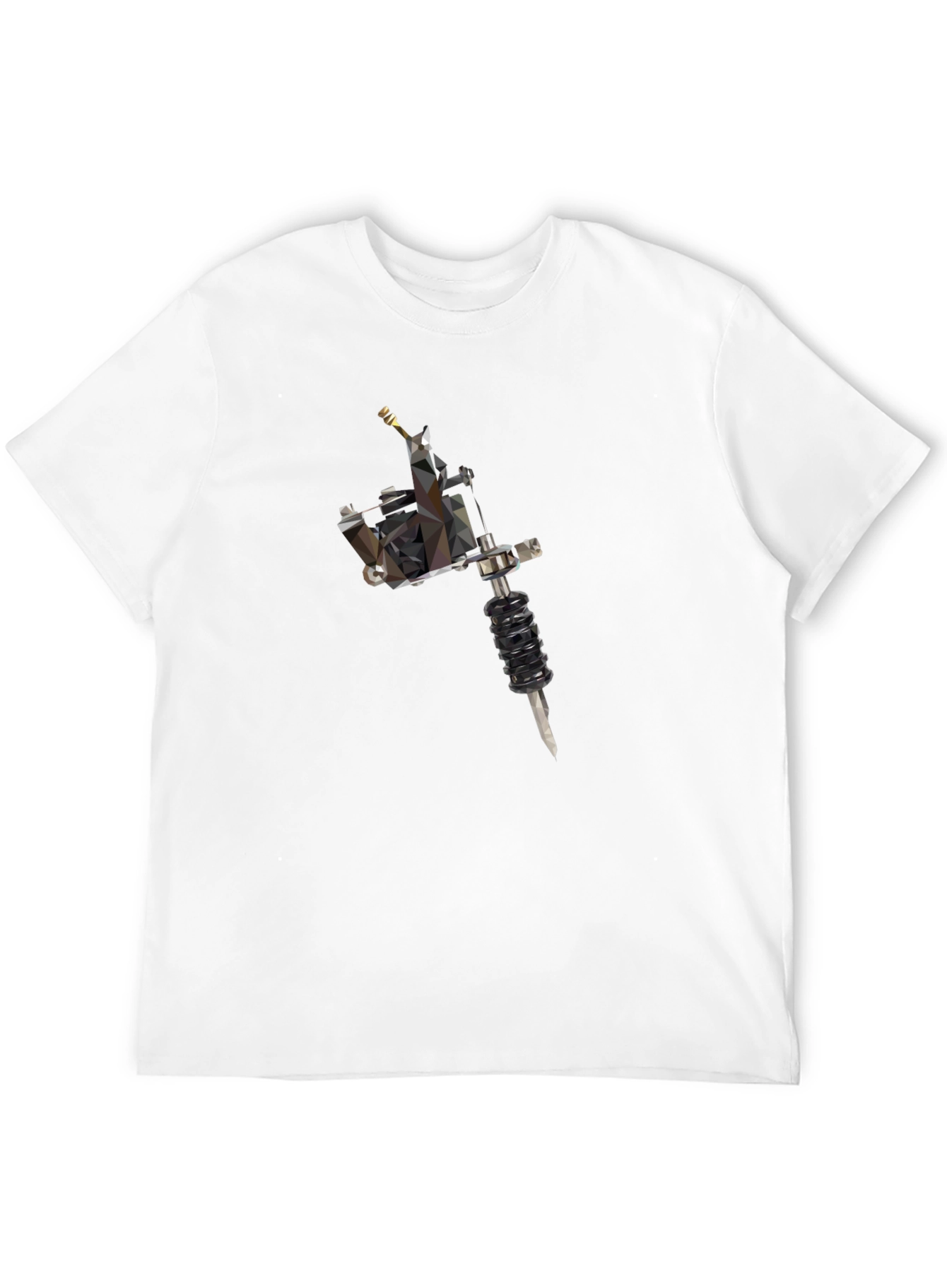 Tattoo Machine Graphic Tee - Black