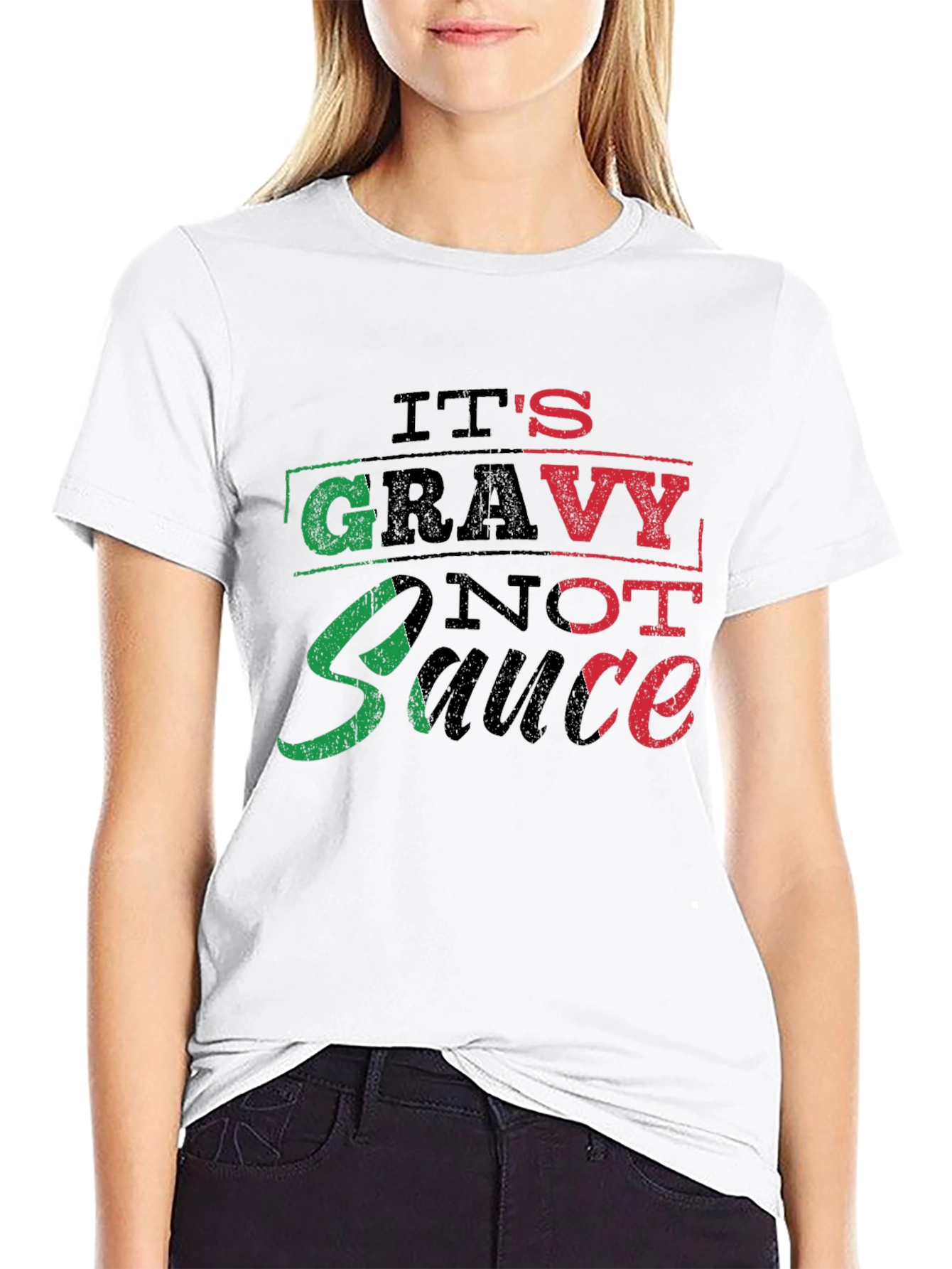 Its Gravy Not Sauce Funny Foodie T-Shirt