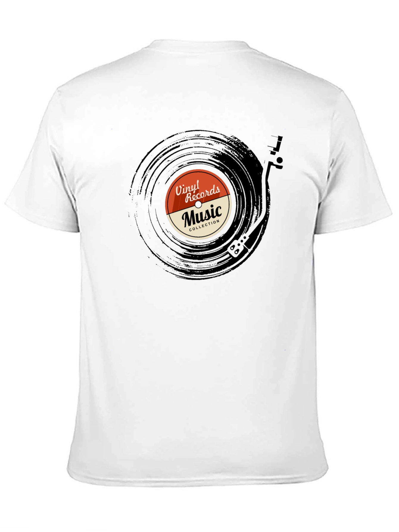 Vinyl Record Music Collection Graphic Tee