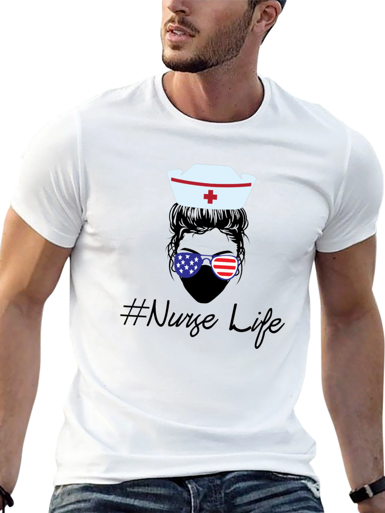 Nurse Life Graphic T-Shirt