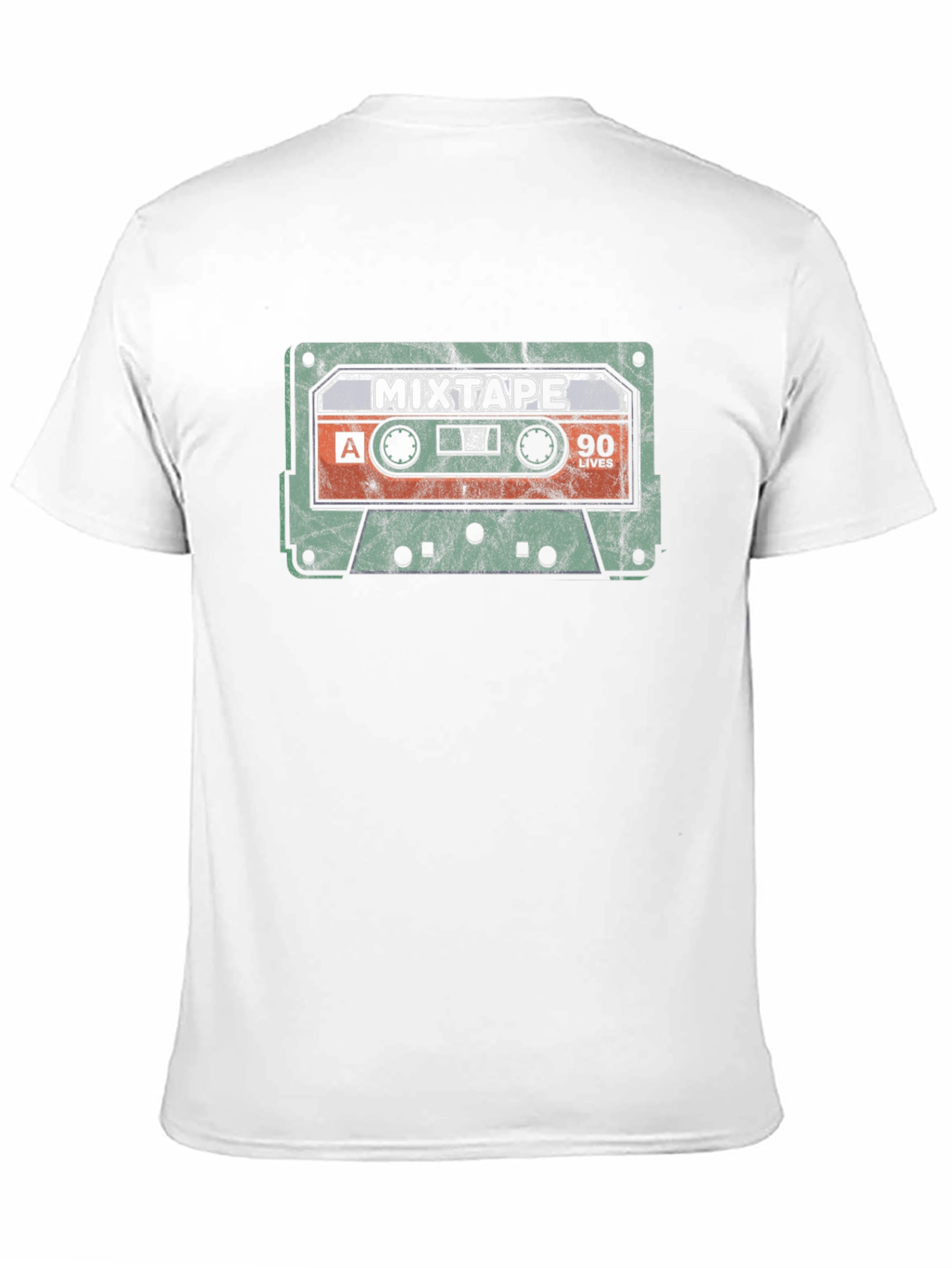 Retro Mixtape Graphic T-Shirt - 90s Nostalgia