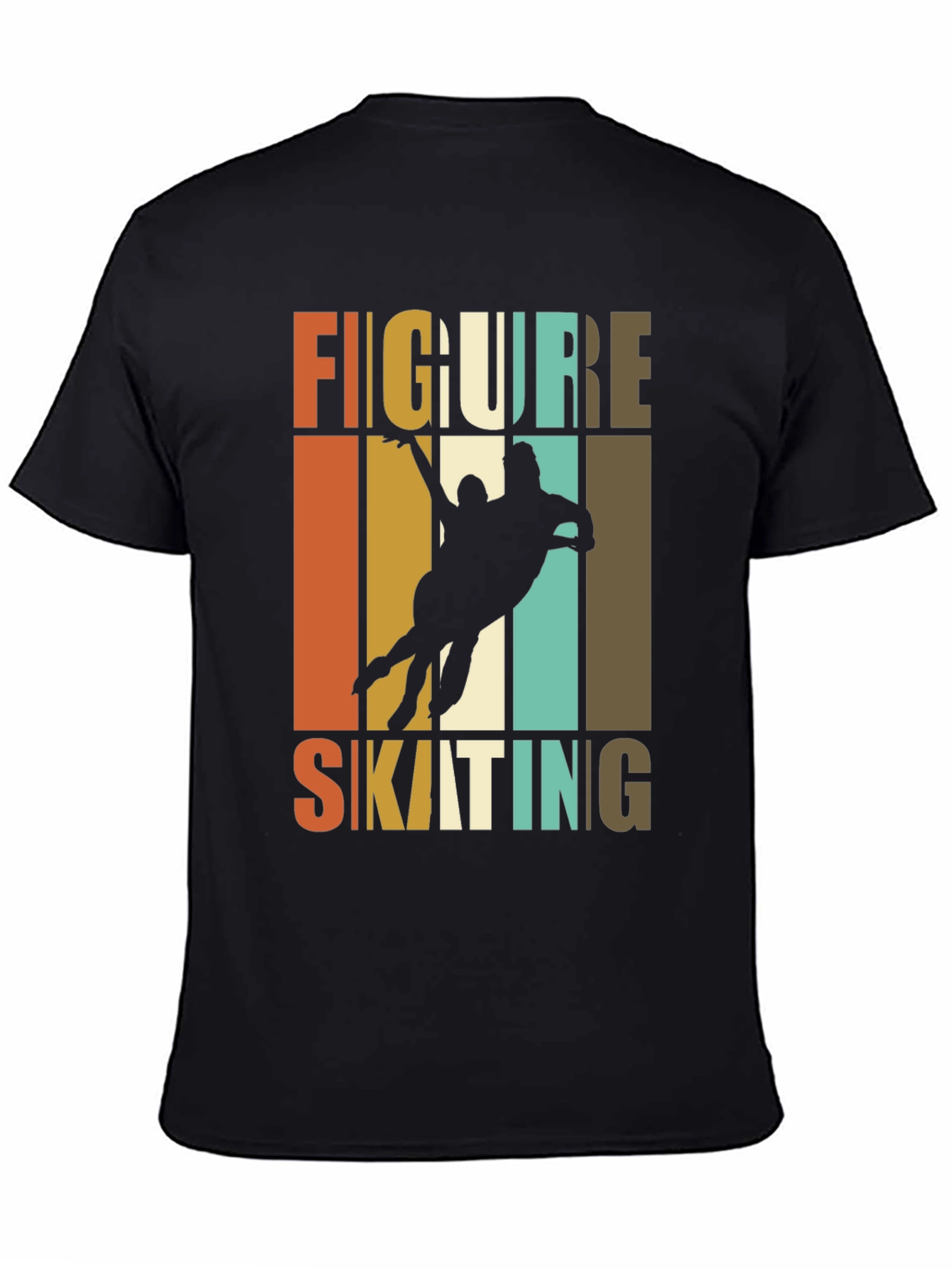 Retro Figure Skating T-Shirt | Ice Skating Graphic Tee