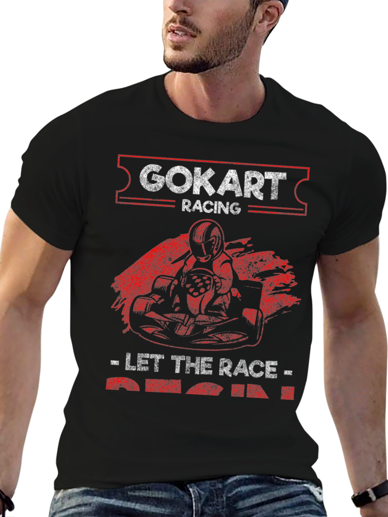 Gokart Racing T-Shirt - Let the Race Begin!