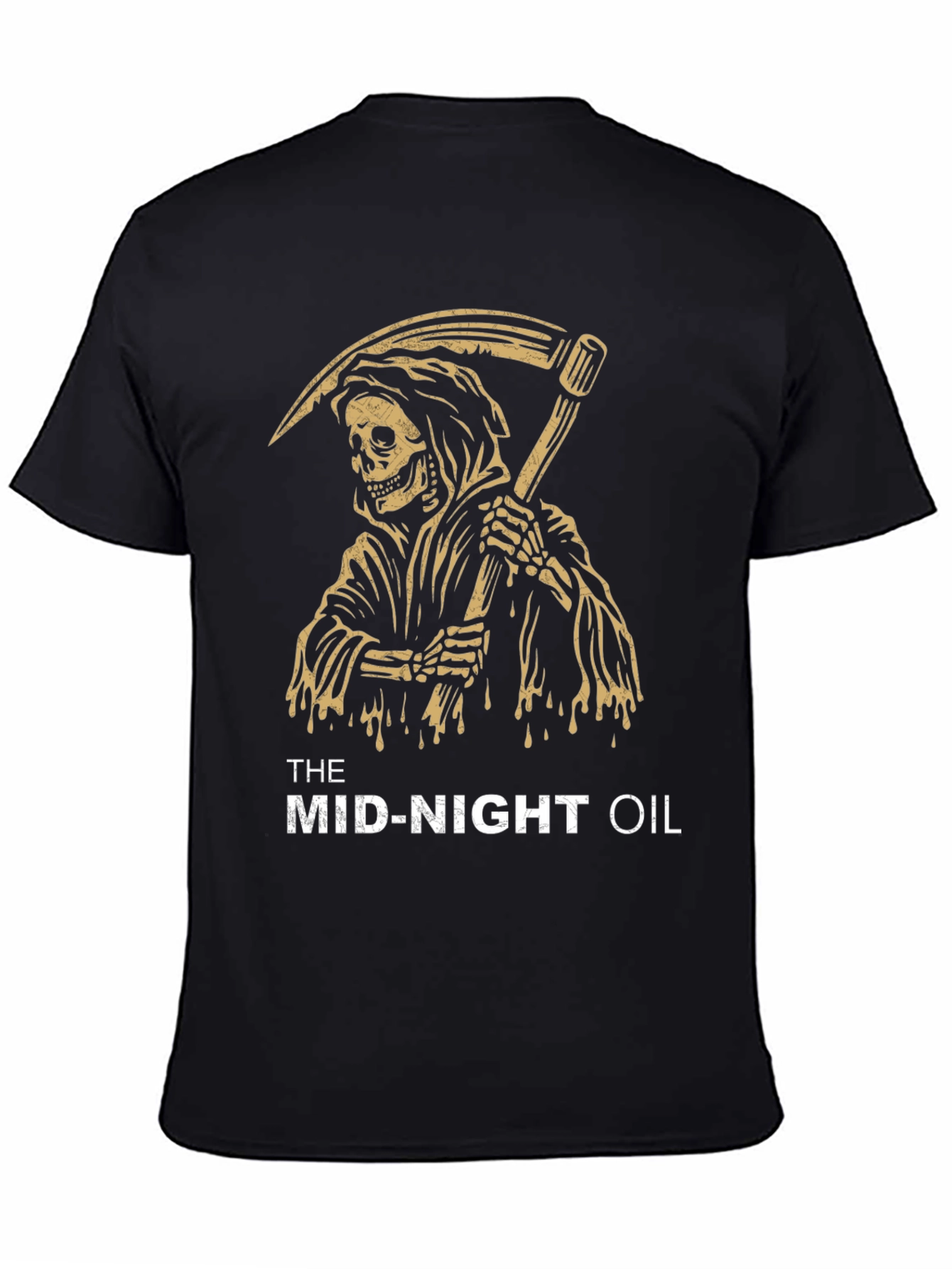 The Mid-Night Oil Reaper Graphic T-Shirt