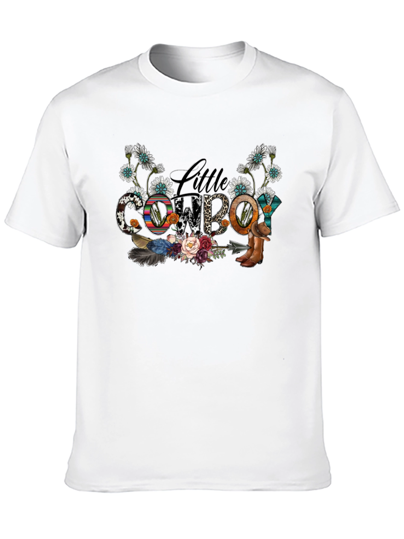 Little Cowboy Graphic Tee - Western Style