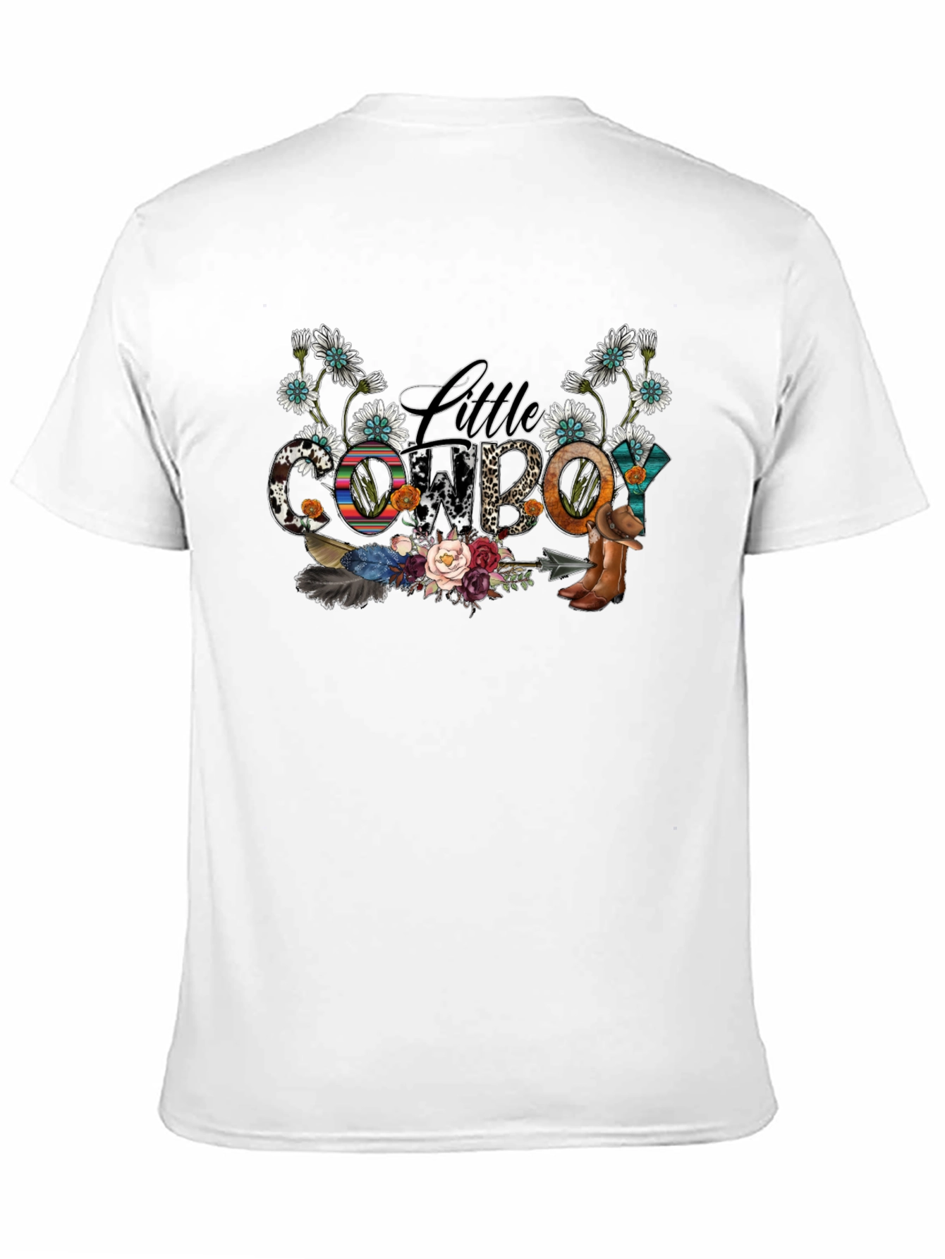 Little Cowboy Graphic Tee - Western Style