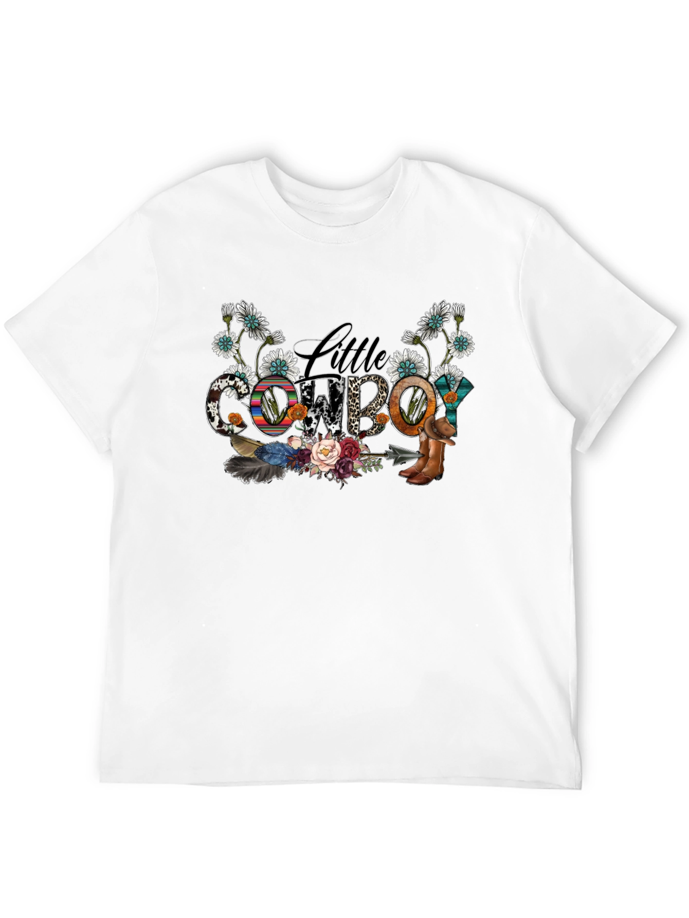Little Cowboy Graphic Tee - Western Style