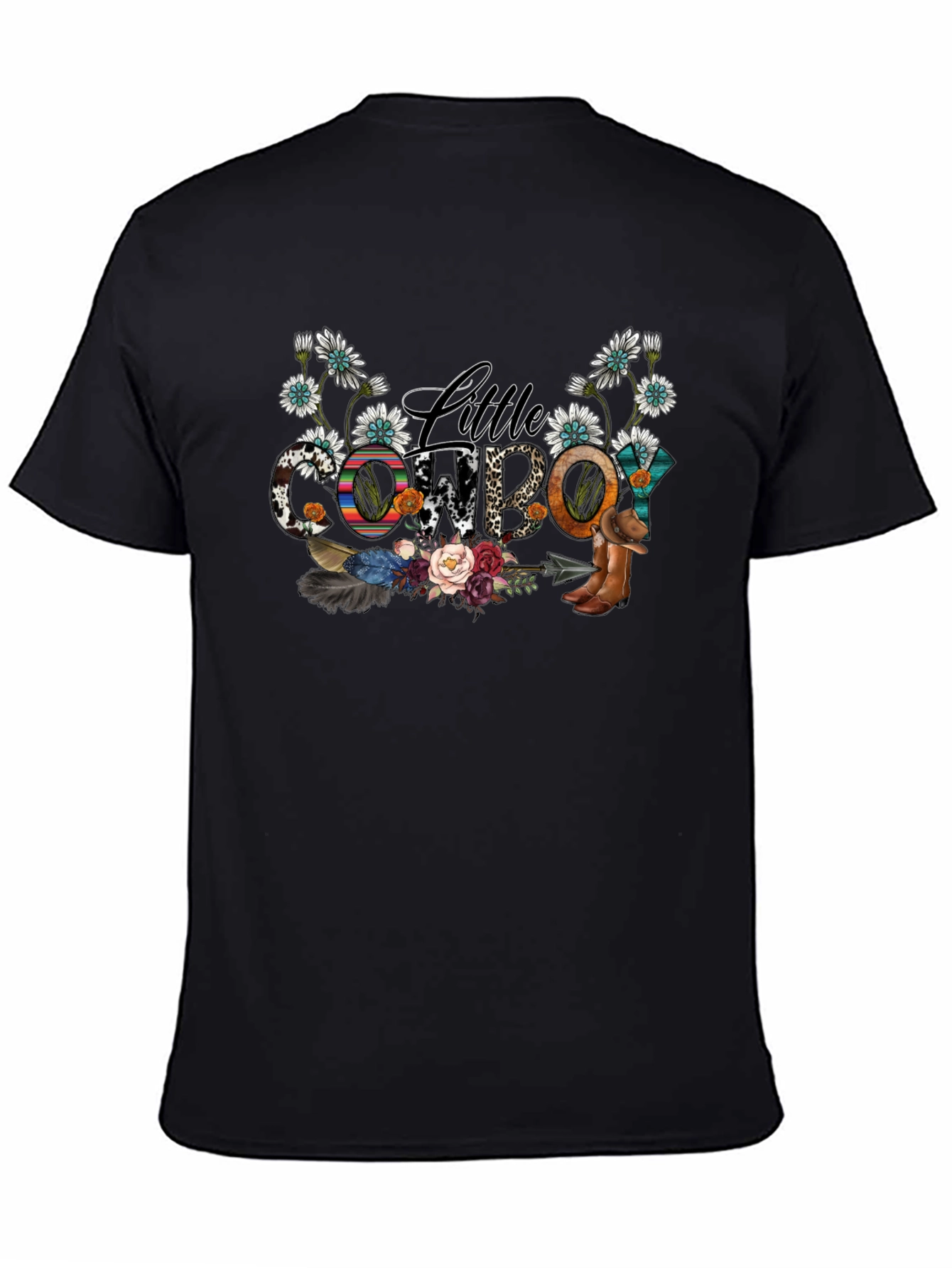 Little Cowboy Graphic Tee - Western Style