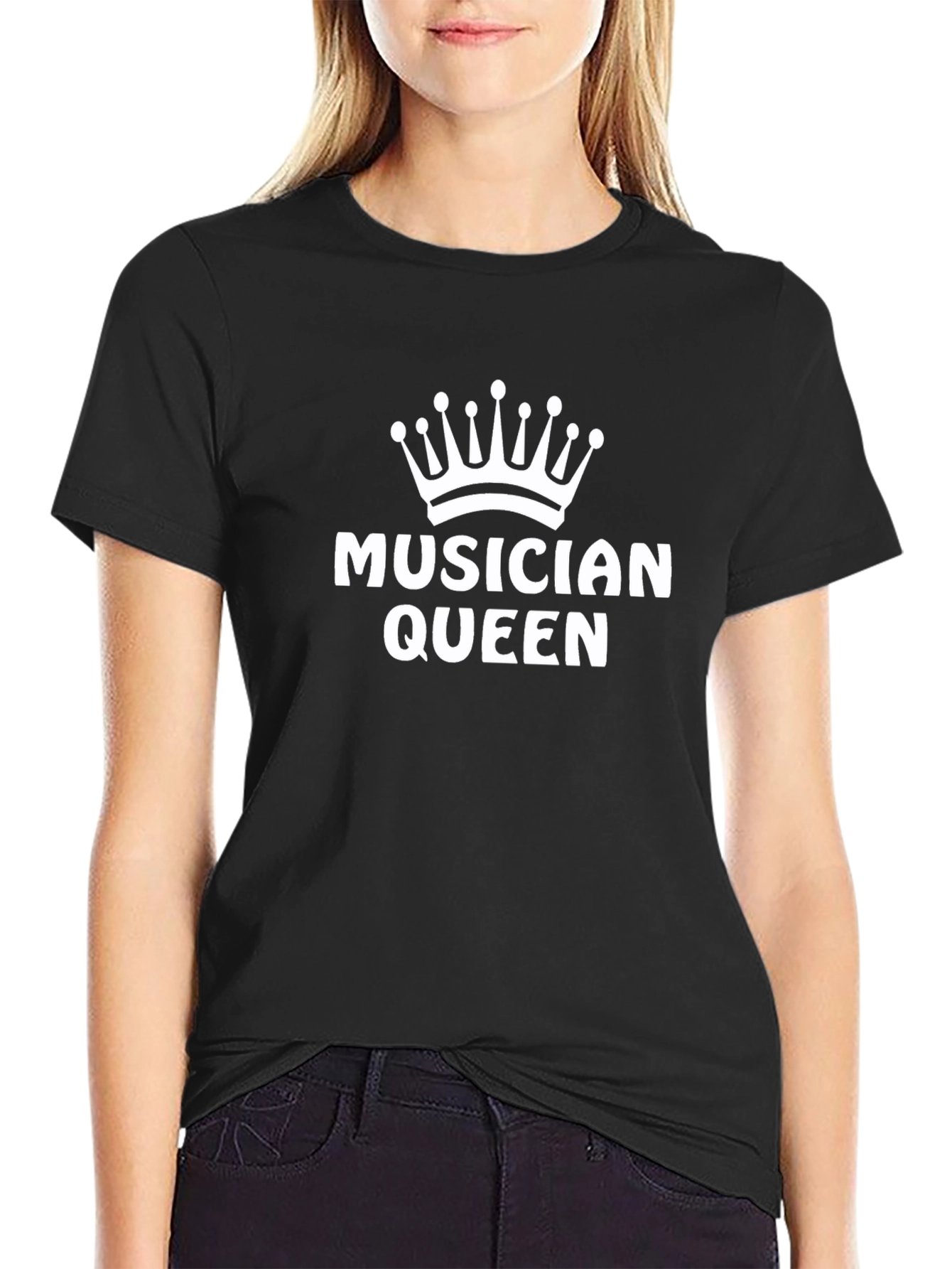 Musician Queen Black T-Shirt