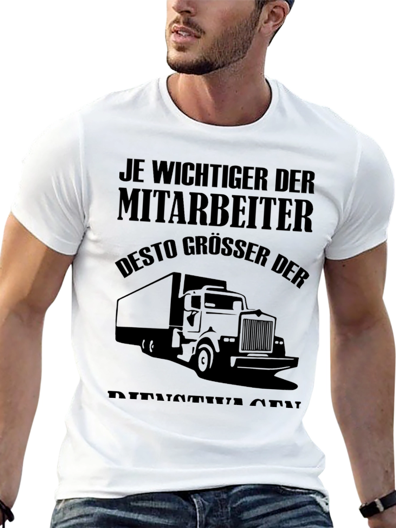 Truck Driver T-Shirt - Humorous German Slogan