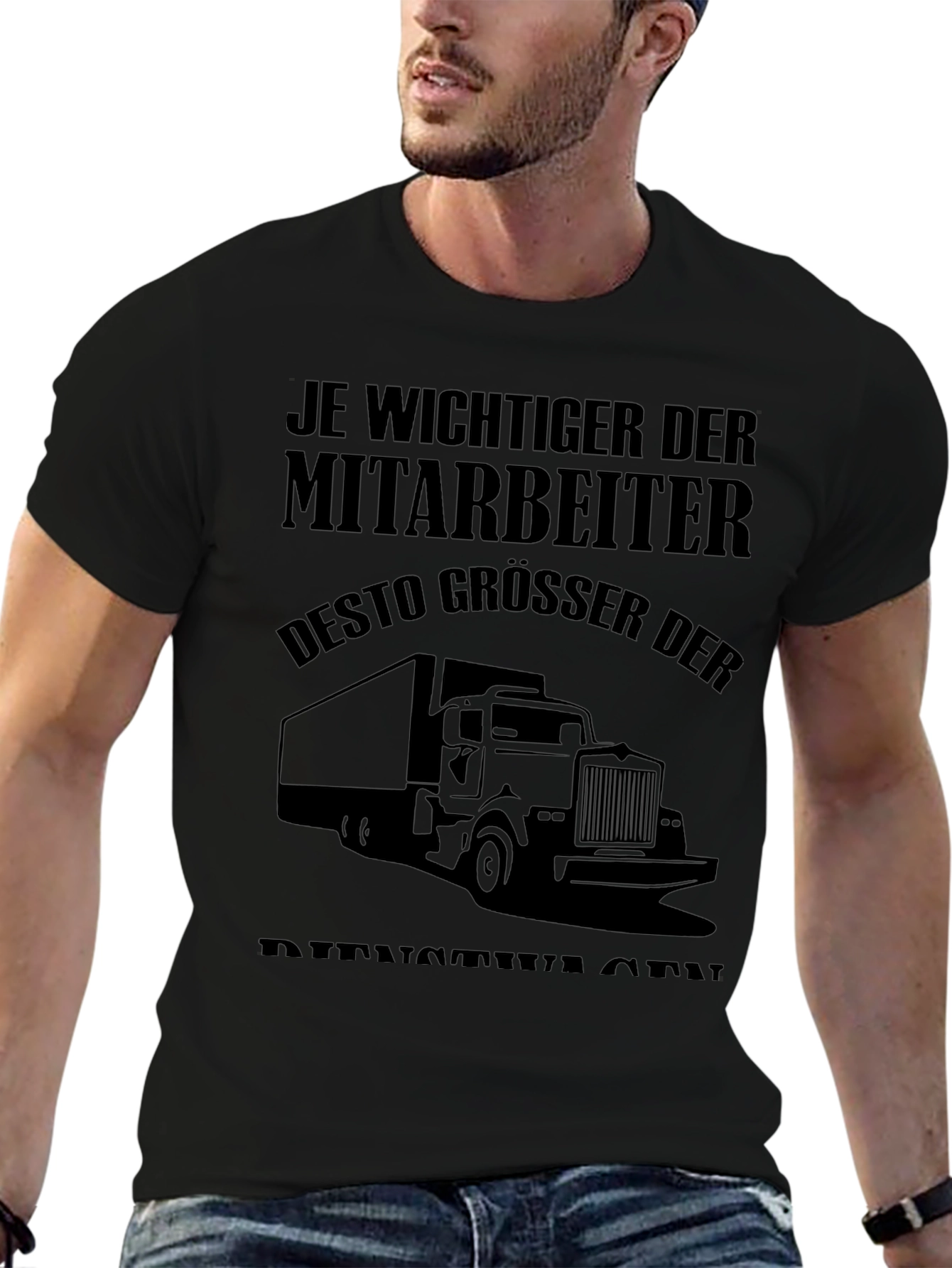 Truck Driver T-Shirt - Humorous German Slogan