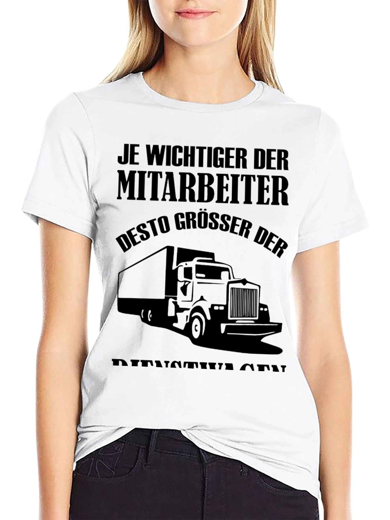 Truck Driver T-Shirt - Humorous German Slogan
