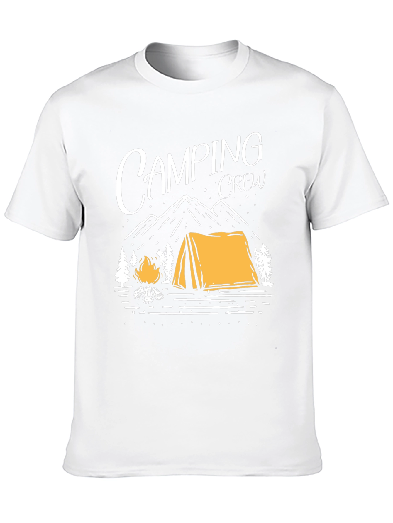 Camping Crew Graphic Tee - Outdoor Adventure Shirt