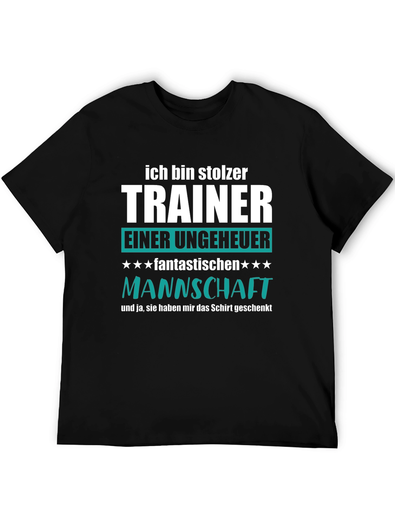 Proud Trainer T-Shirt - German Text Design