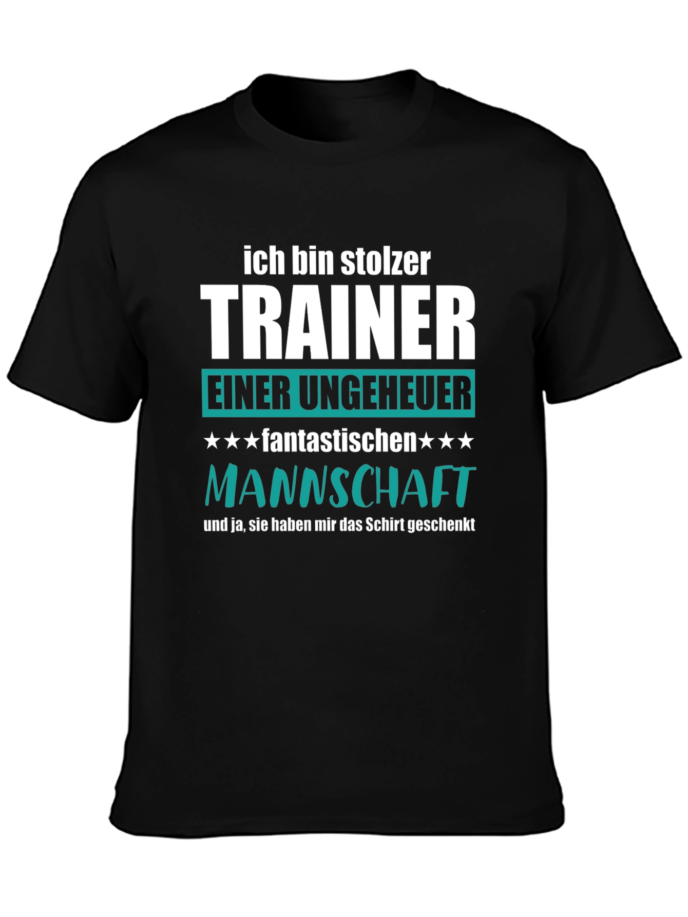 Proud Trainer T-Shirt - German Text Design