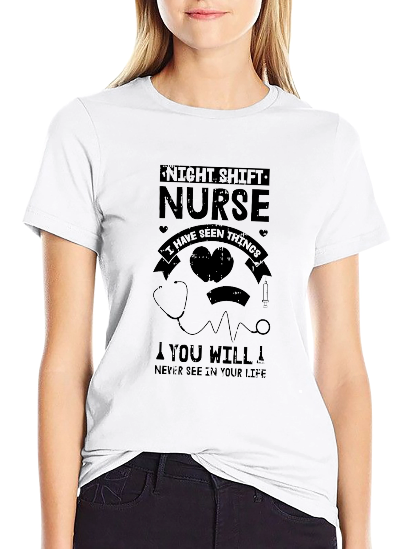 Night Shift Nurse T-Shirt - Seen Things You Havent!
