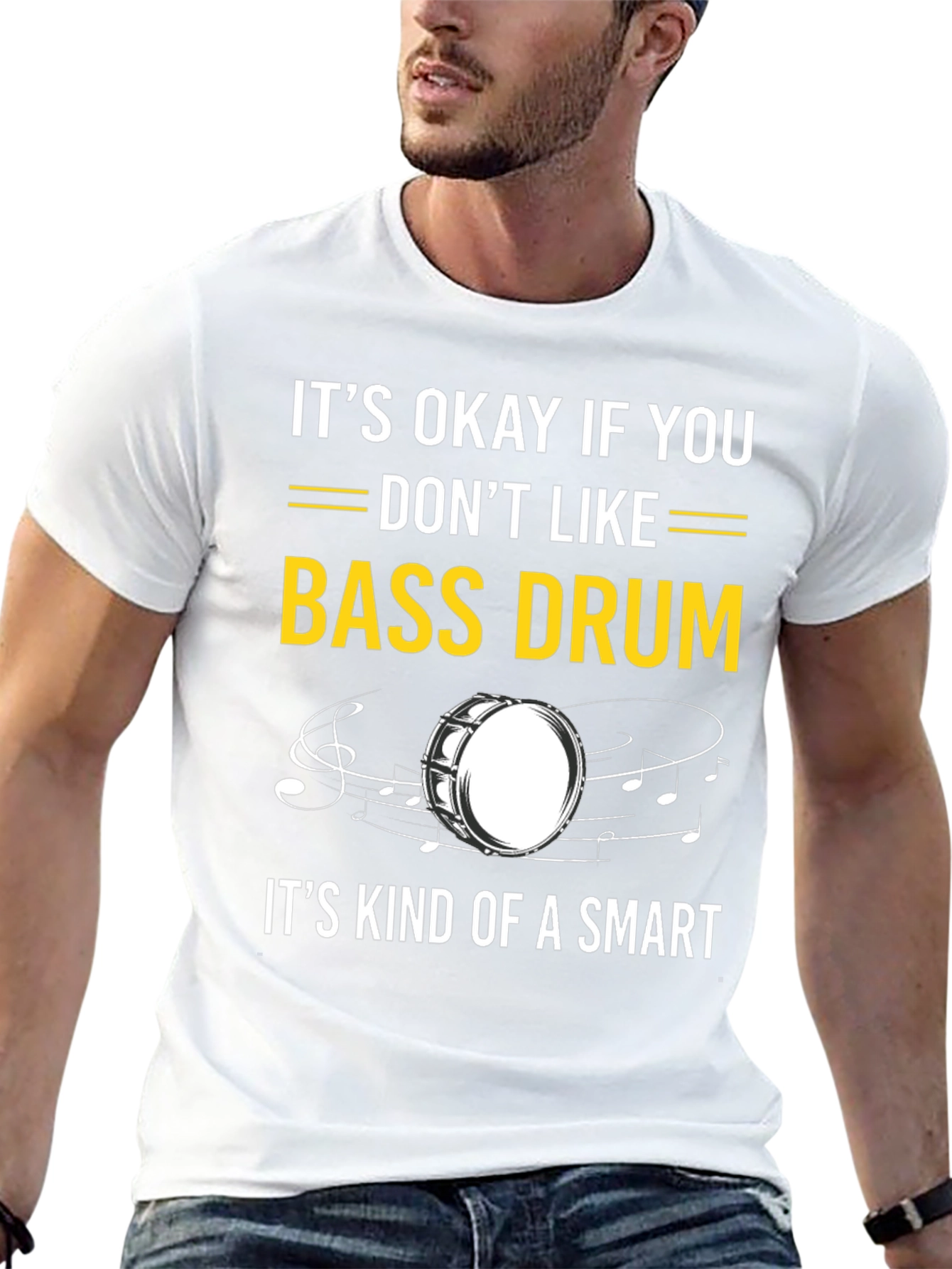 Bass Drum Humor T-Shirt