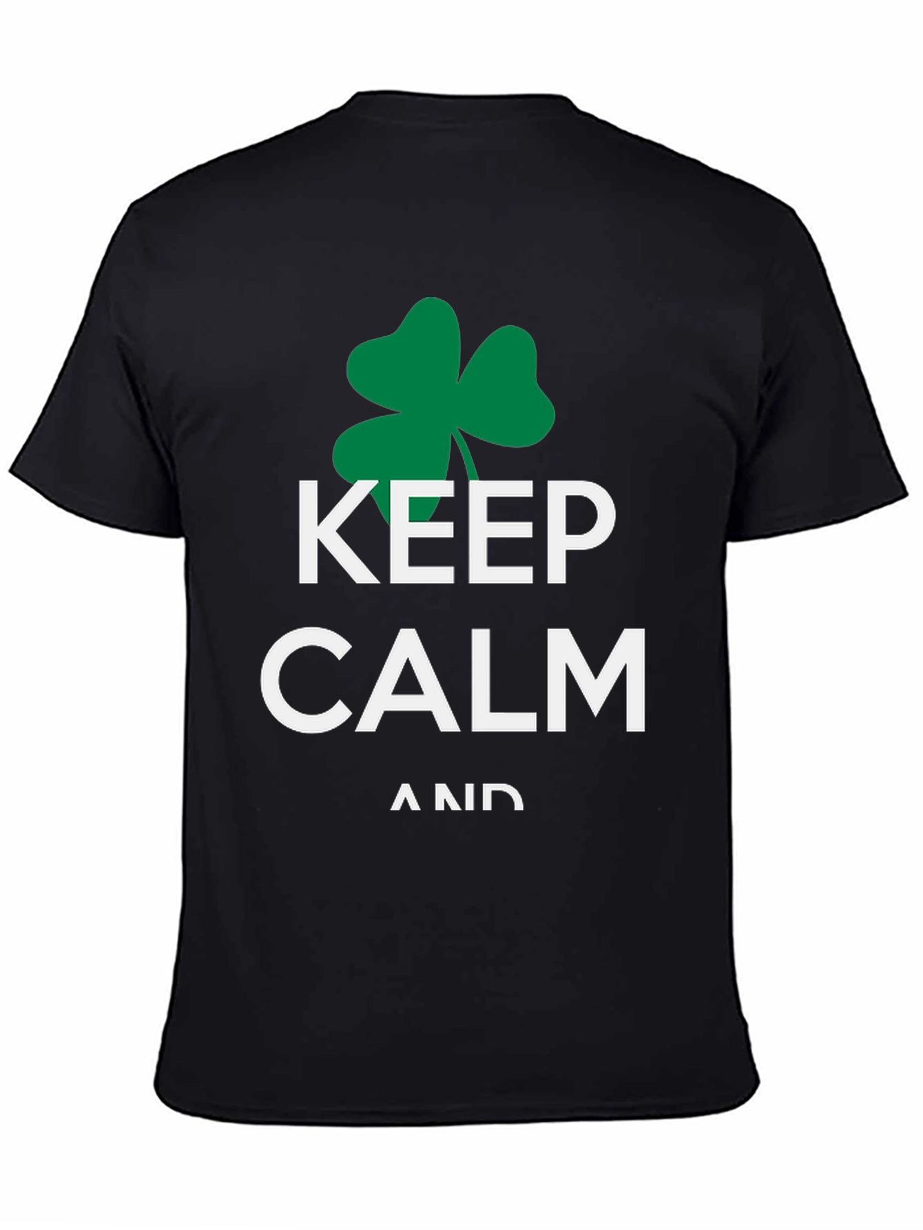 Keep Calm Shamrock T-Shirt - St. Patricks Day Tee