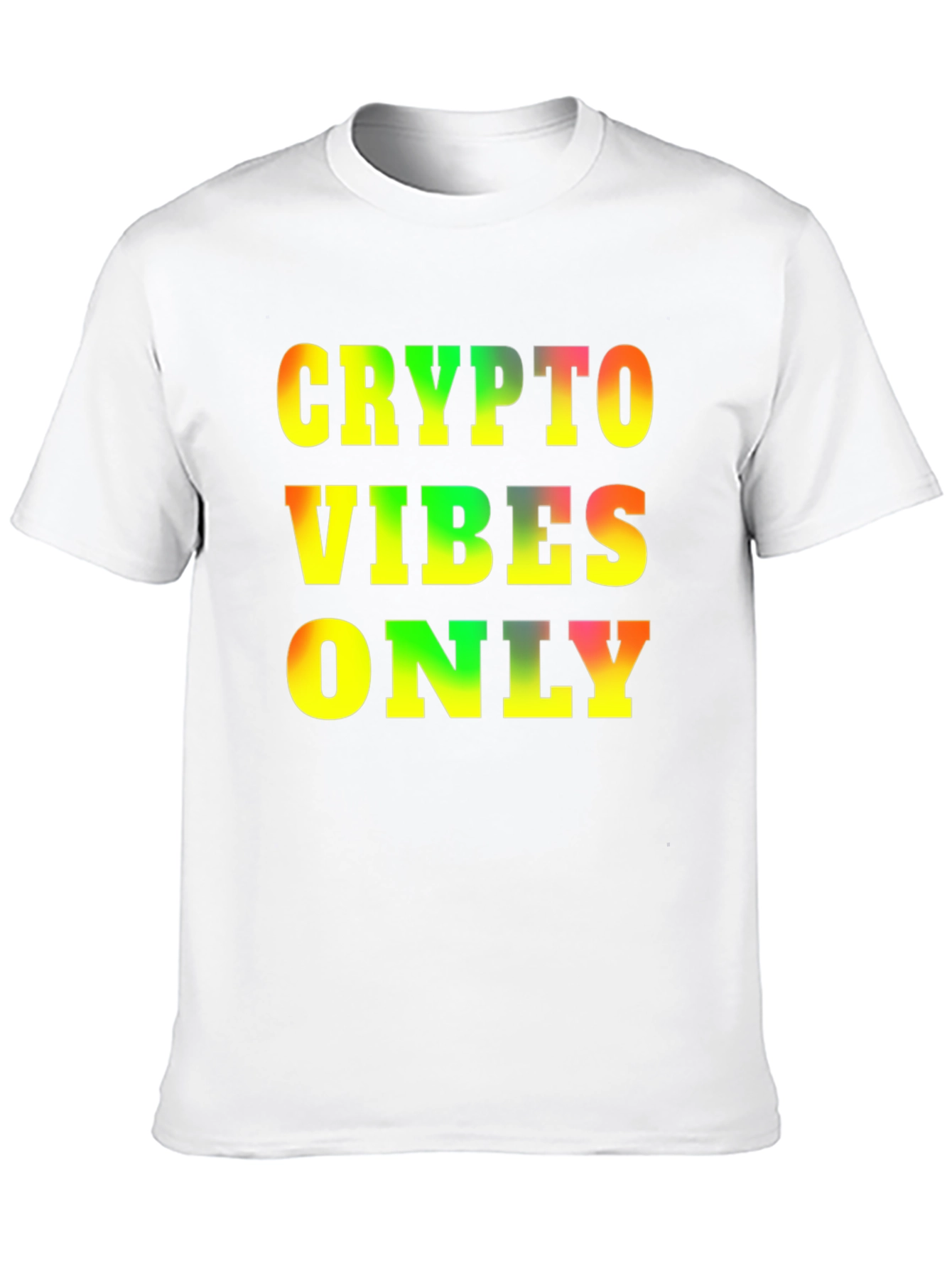 Crypto Vibes Only T-Shirt - Bold Graphic Tee