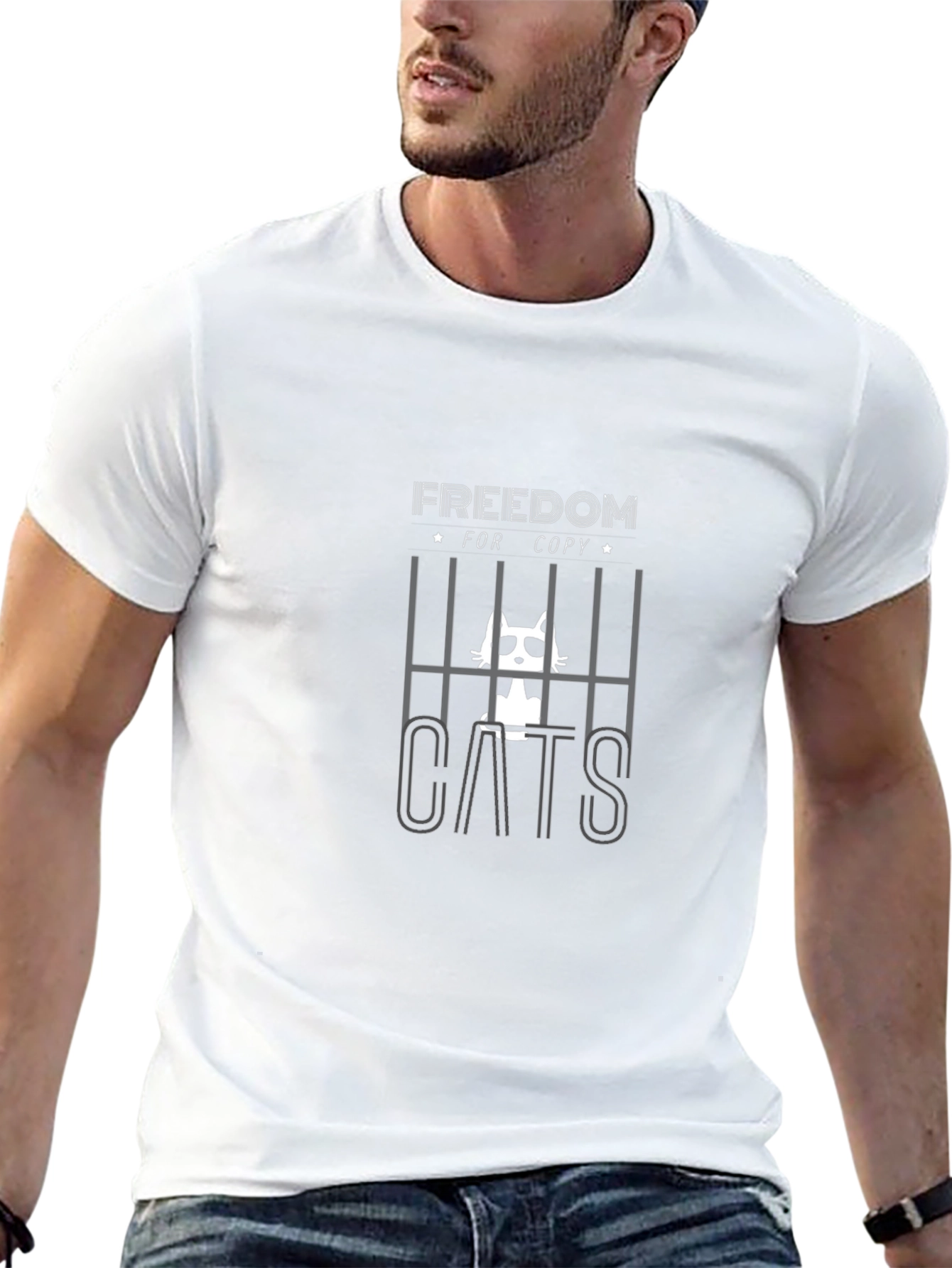 Freedom For Copy Cats Graphic T-Shirt